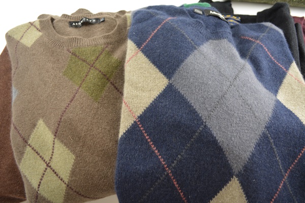 Men's Cashmere and Wool Sweater Collection