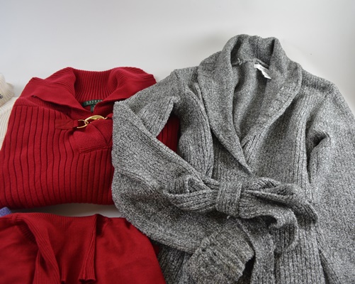 Women's Cotton and Polyester Sweaters