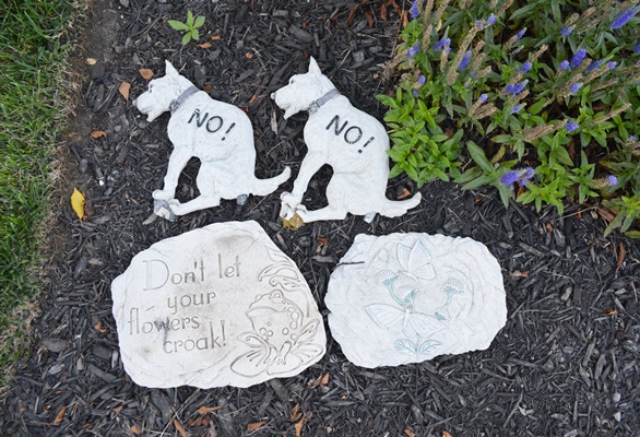 Dog and Other Yard Ornaments