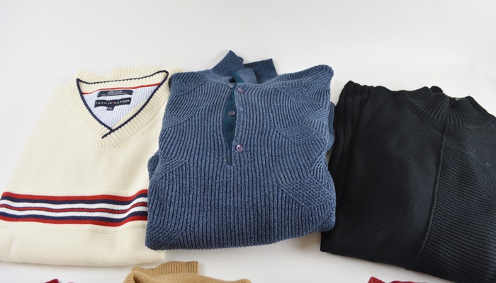 Men's Cotton, Wool and Cashmere Sweaters