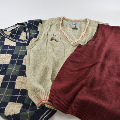 Men's Vest and Sweater Collection