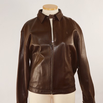Polo by Ralph Lauren Brown Leather Men's Jacket