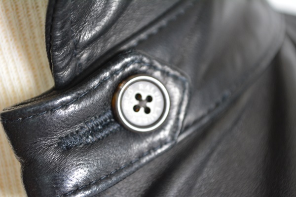 Polo by Ralph Lauren Black Leather Men's Jacket