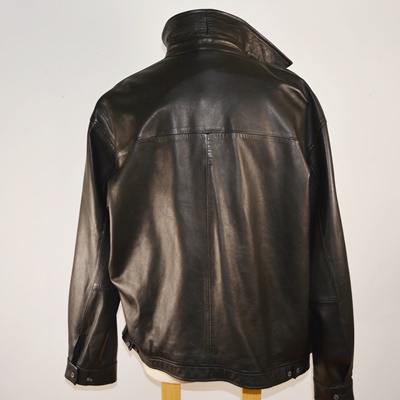 Polo by Ralph Lauren Black Leather Men's Jacket