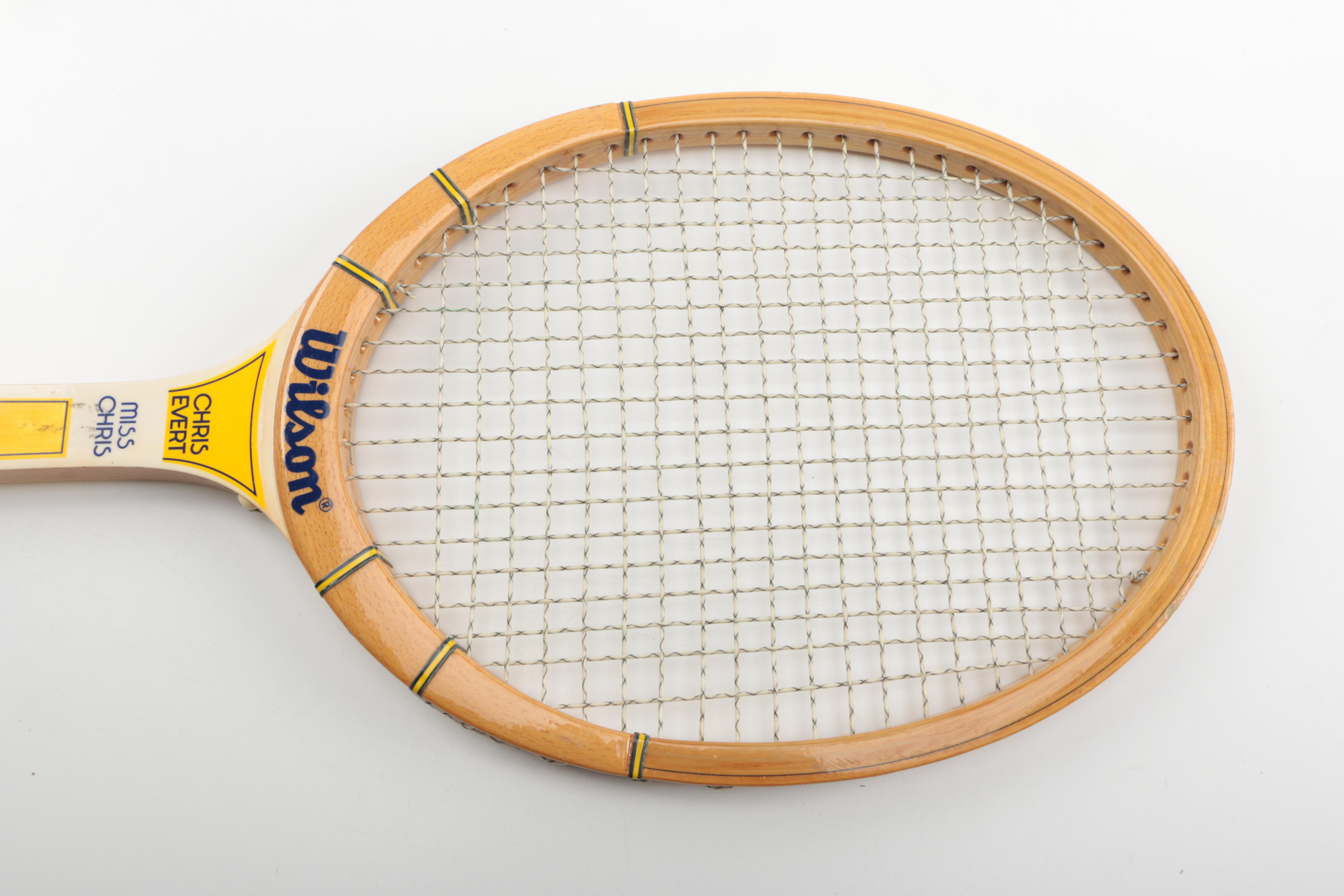 Collection of Five Tennis Rackets
