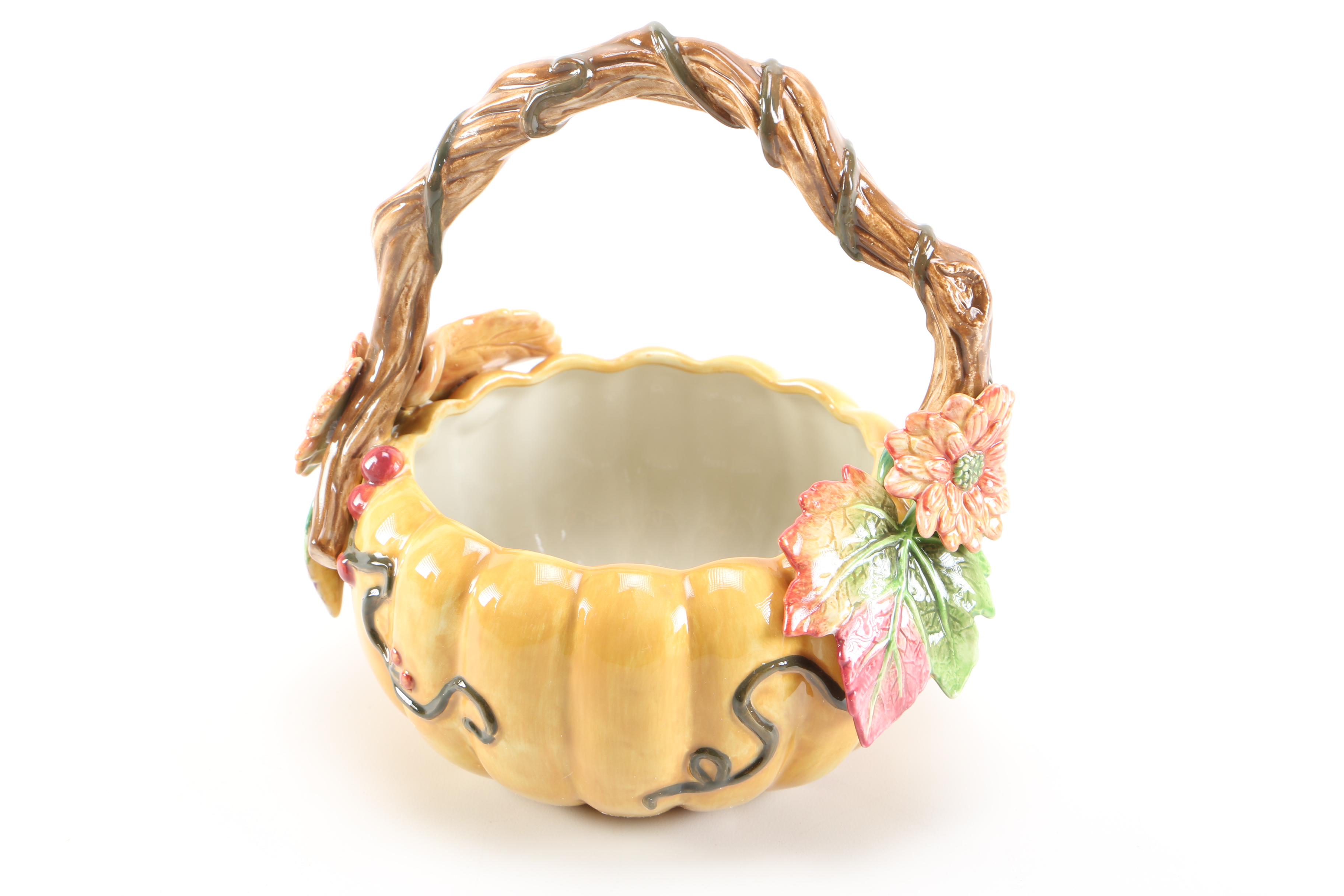 Fitz and Floyd "Harvest Heritage" Thanksgiving-Themed Tableware