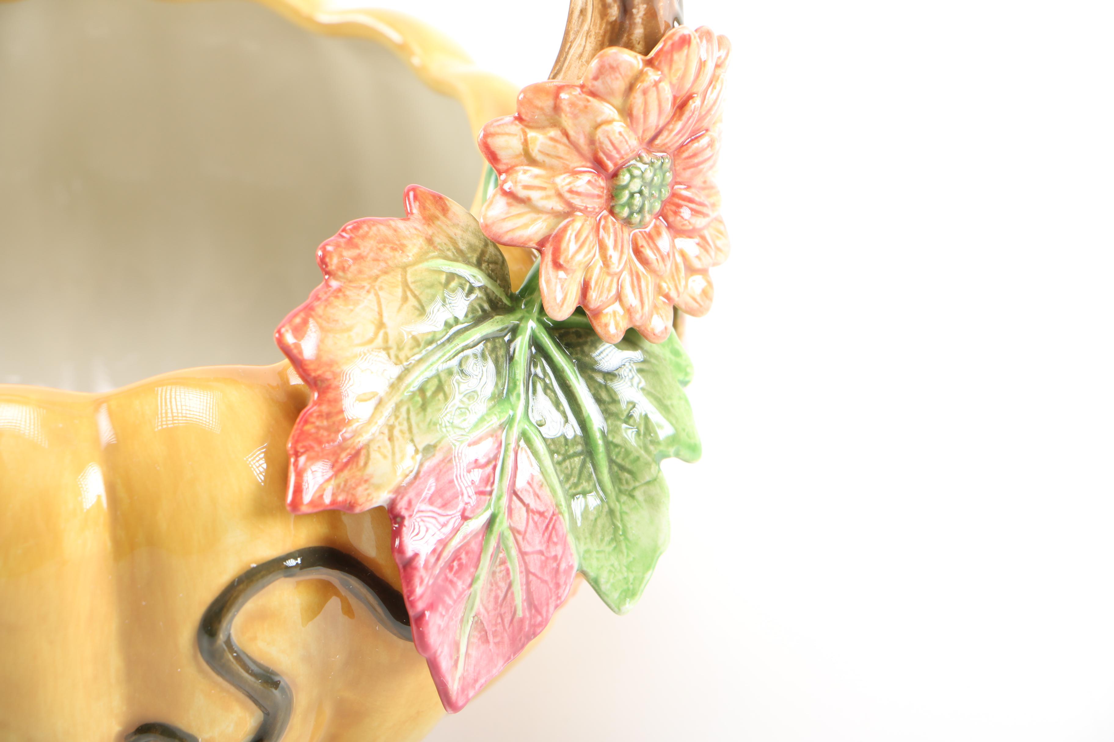 Fitz and Floyd "Harvest Heritage" Thanksgiving-Themed Tableware