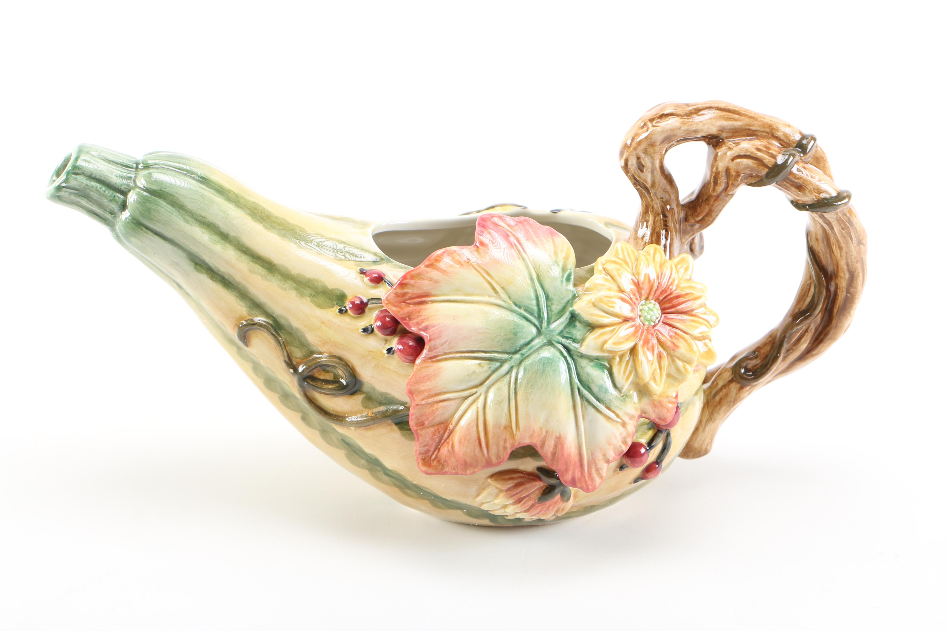 Fitz and Floyd "Harvest Heritage" Thanksgiving-Themed Tableware