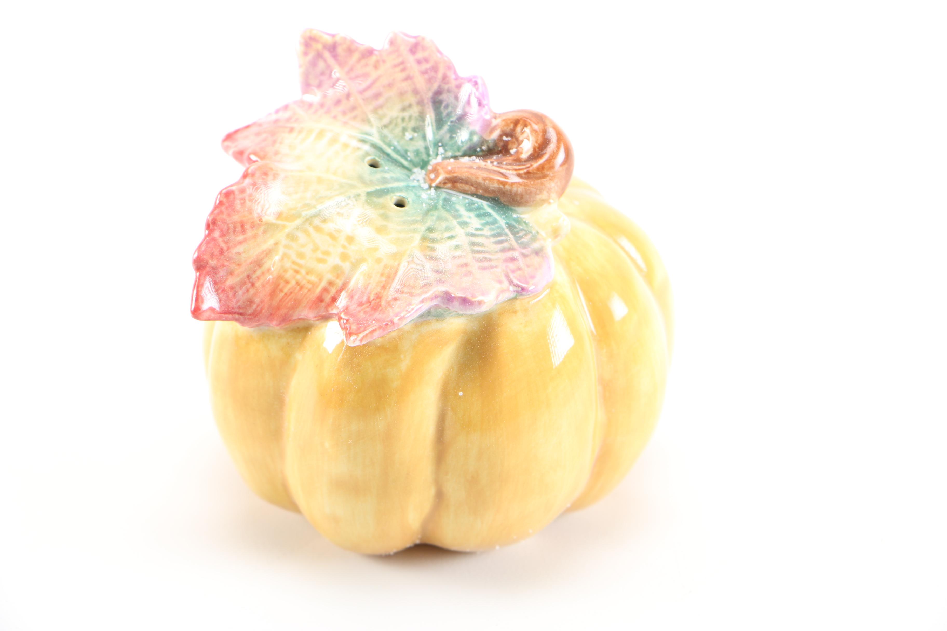 Fitz and Floyd "Harvest Heritage" Thanksgiving-Themed Tableware