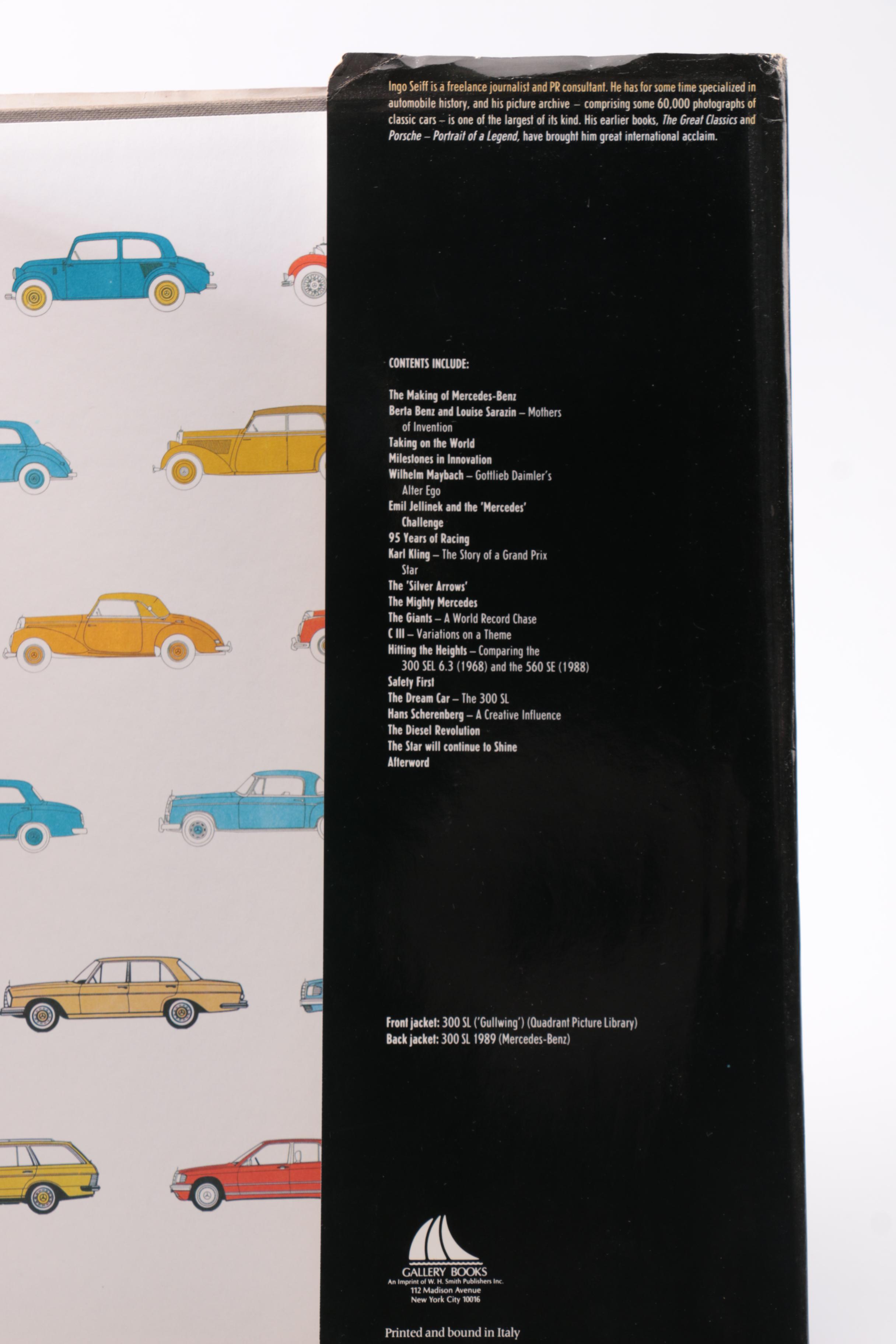 1989 First Edition "Mercedes Benz: Portrait of a Legend" by Ingo Seiff