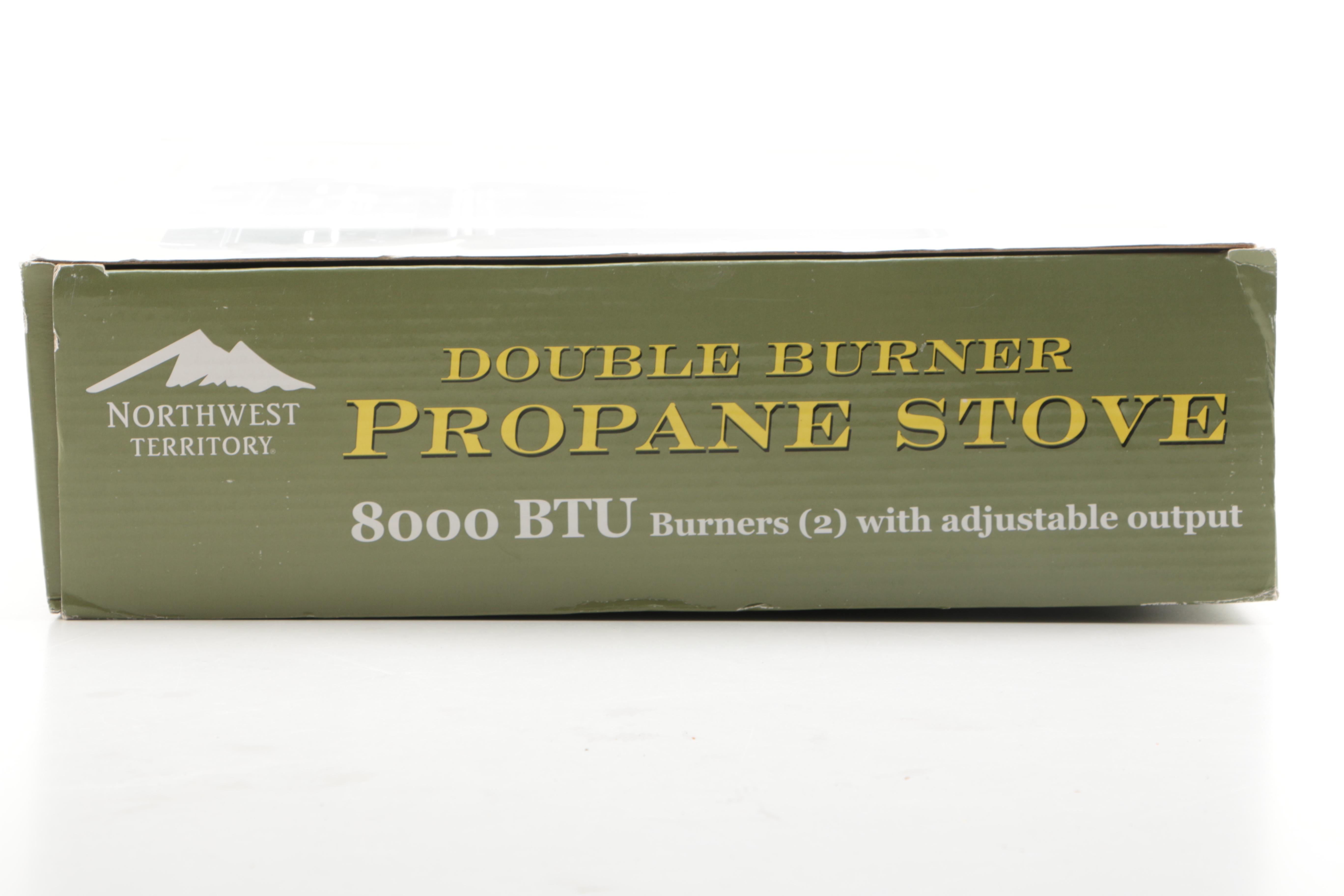 Propane Stove, Barbecue Tool Set and Insect Trap