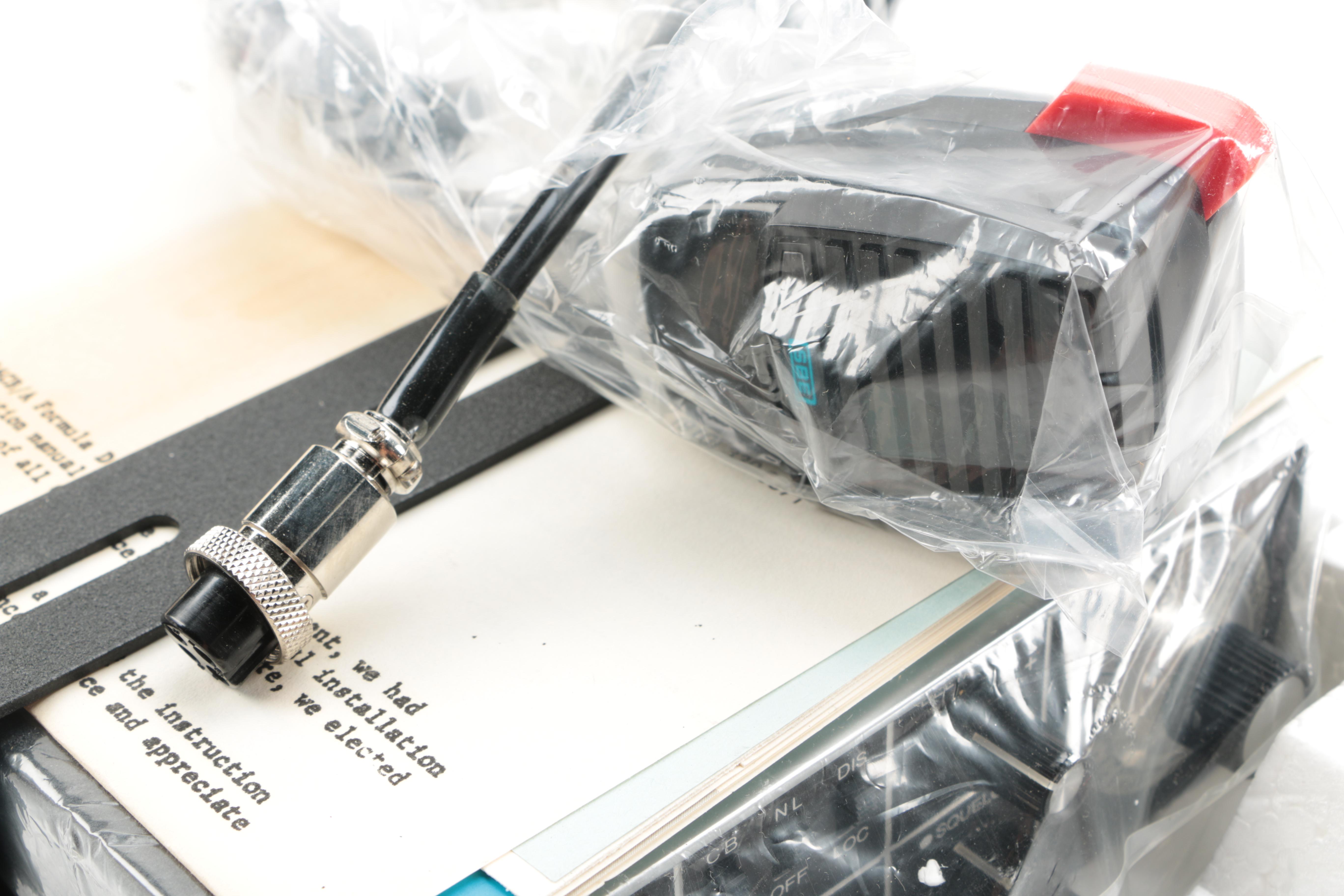 Pair of Formula D and  Cobra CB Radios