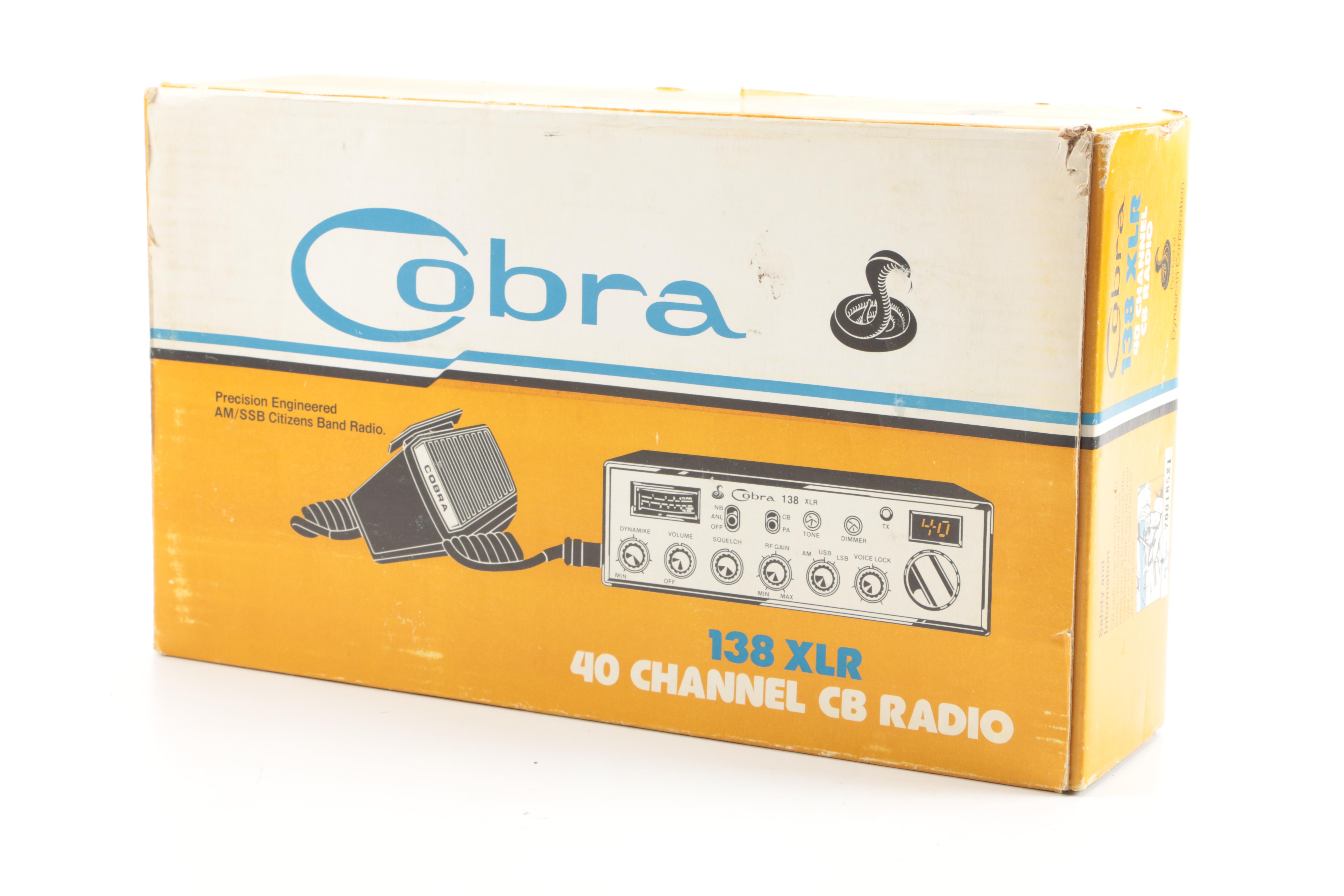 Pair of Formula D and  Cobra CB Radios