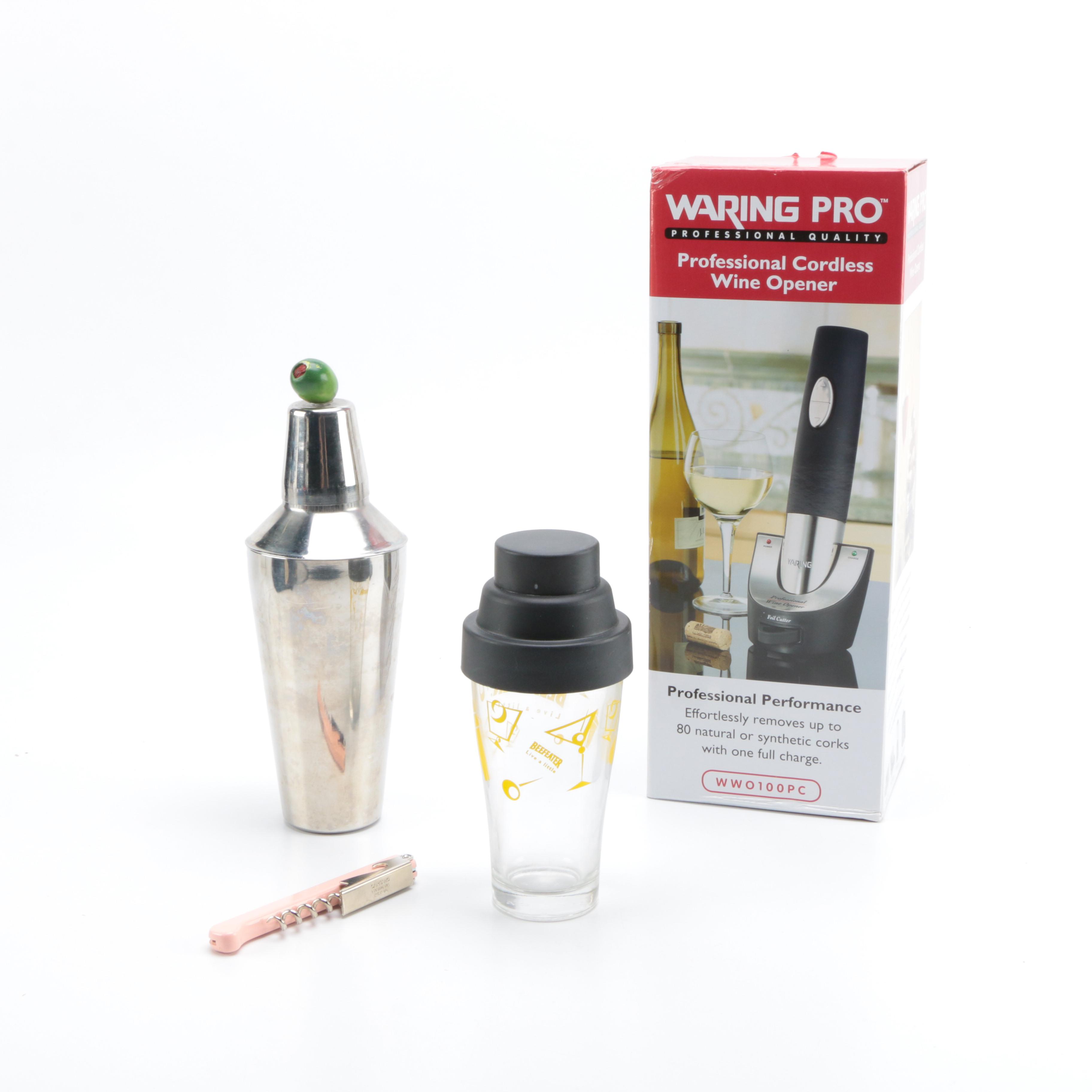 Cocktail Shaker Wine Opener