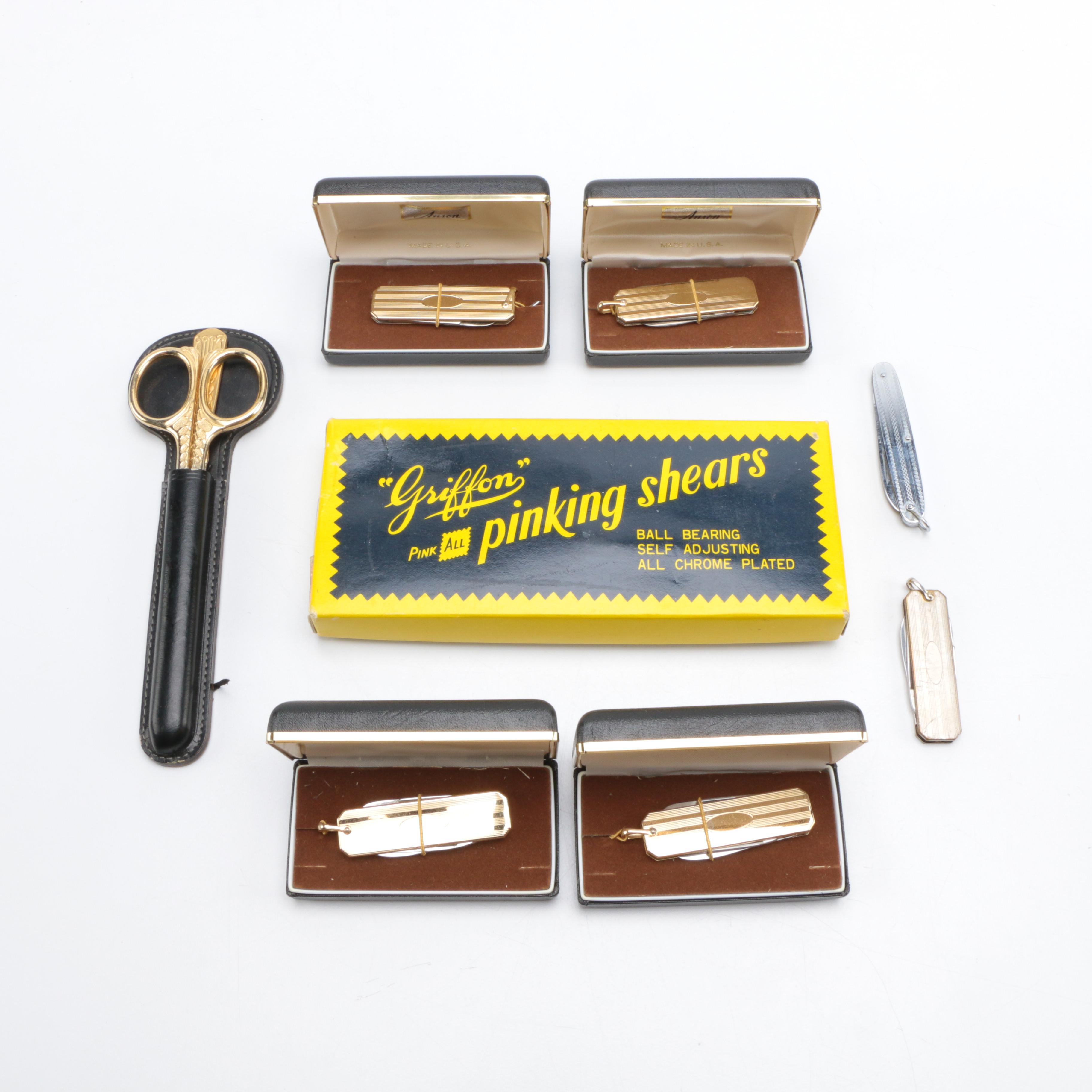 Stainless Steel Stationary Cutlery Featuring Anson and Griffon