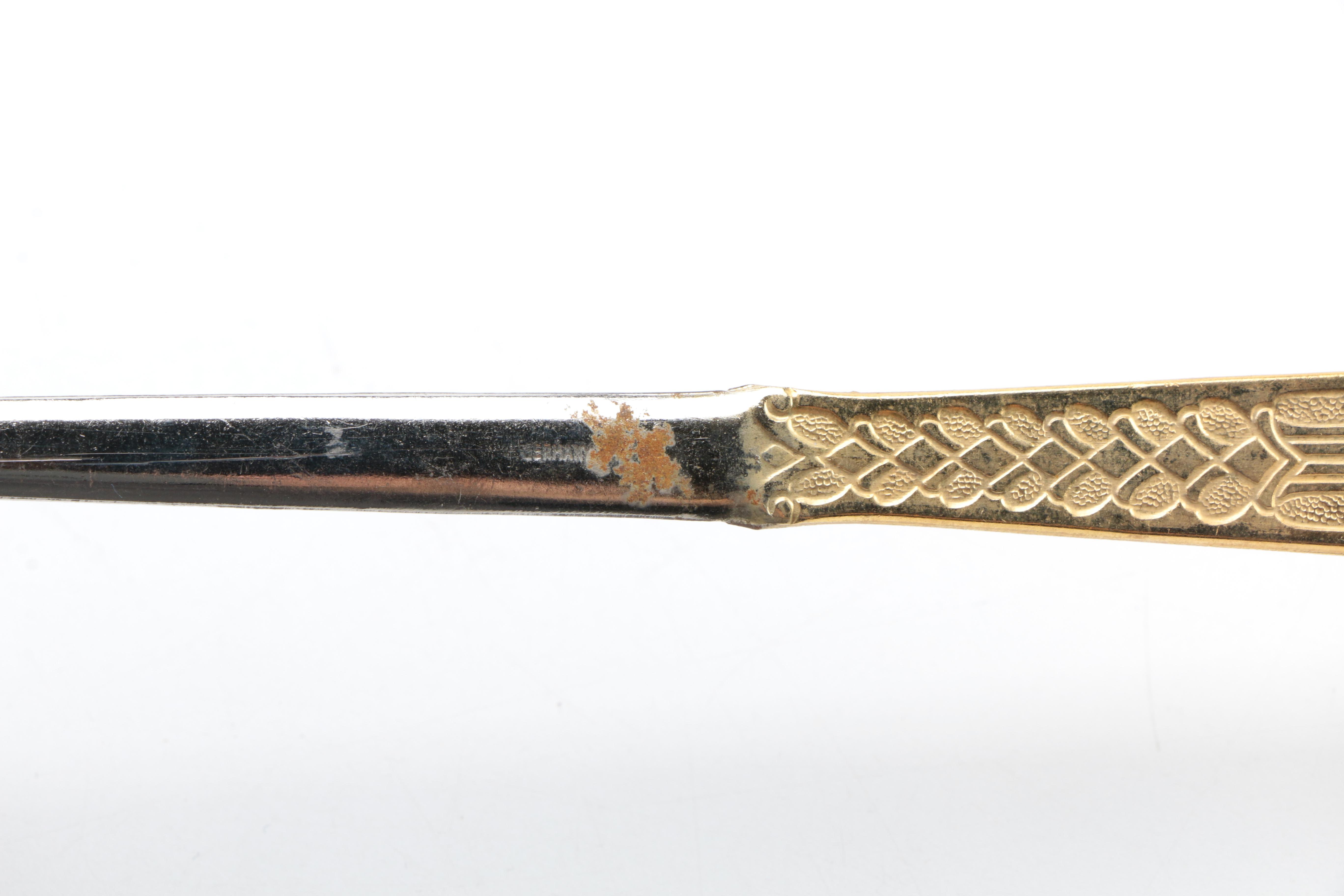 Stainless Steel Stationary Cutlery Featuring Anson and Griffon