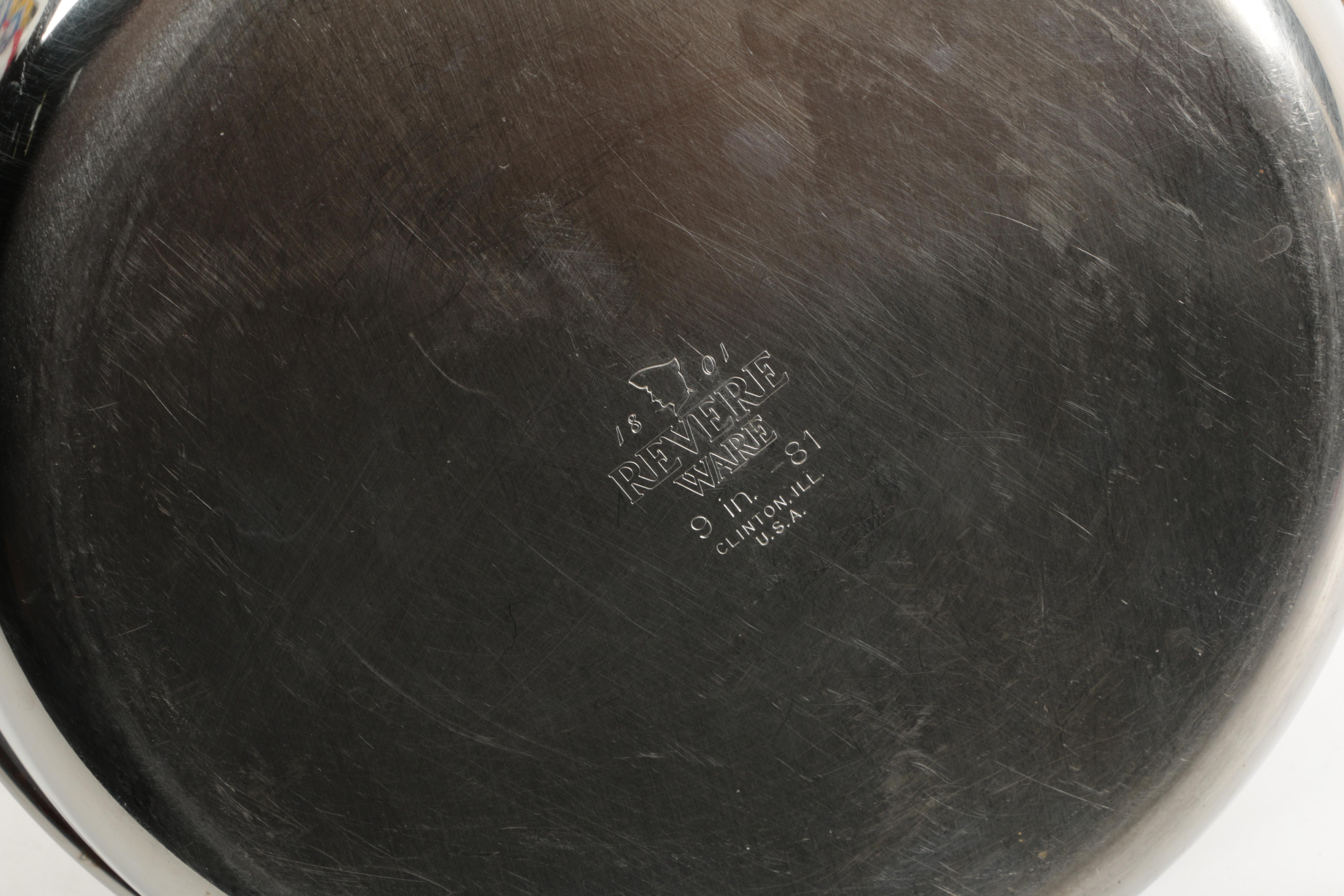 Revere Ware Stainless Cookware