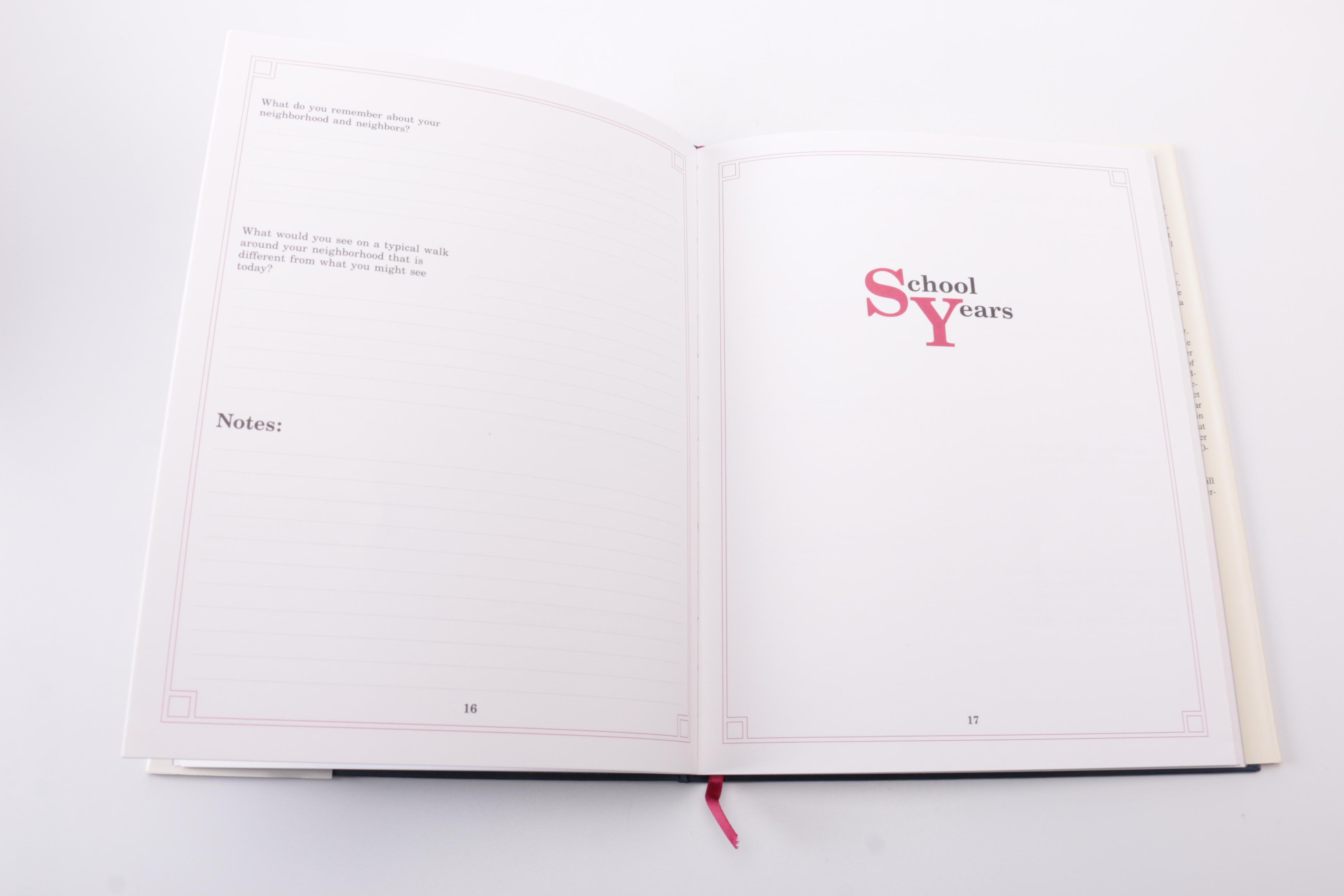 1992 "Your Story" Personal Narrative History Hardcover Books