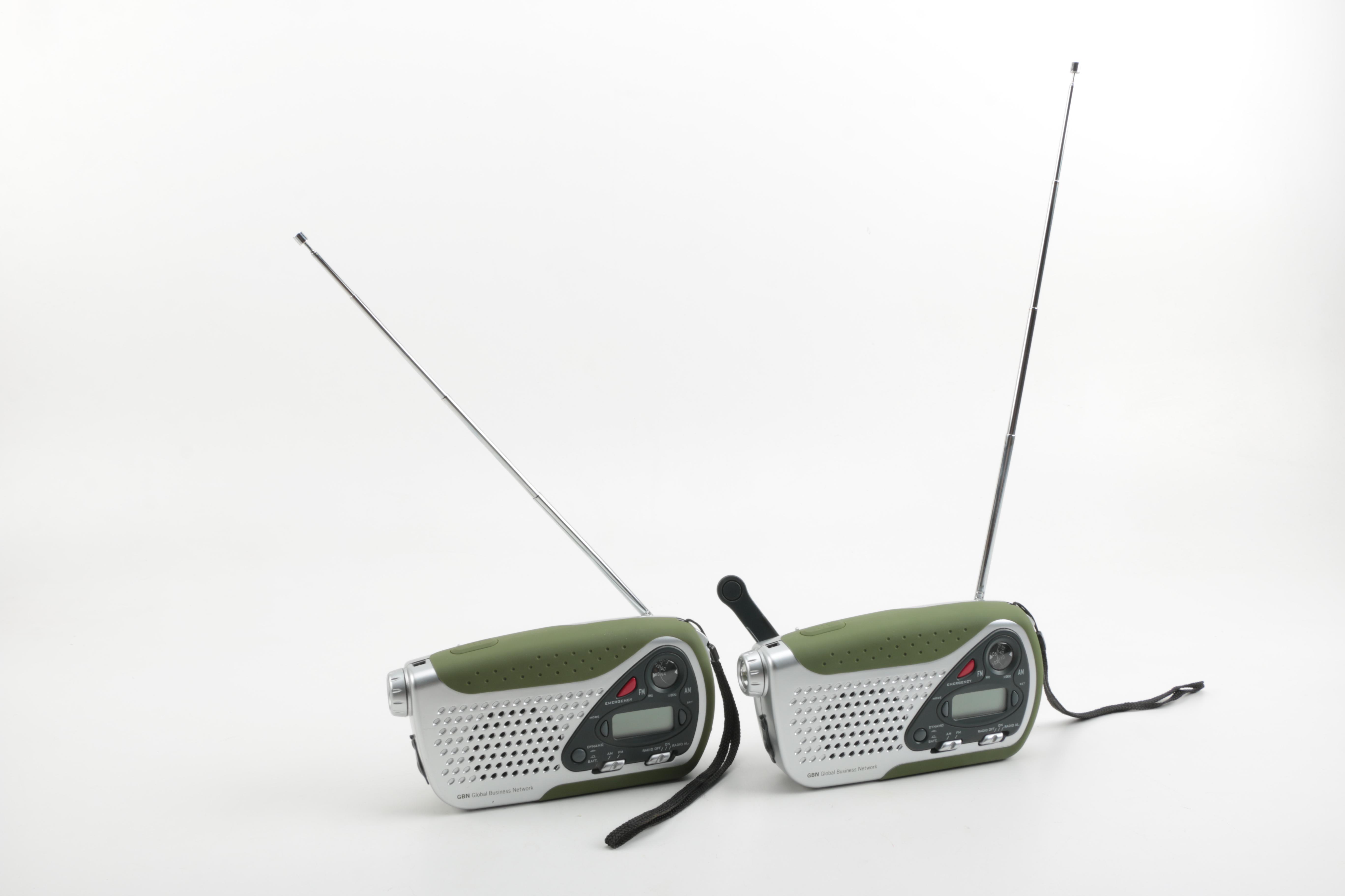 A Pair of Dynamo Emergency Crank Radios