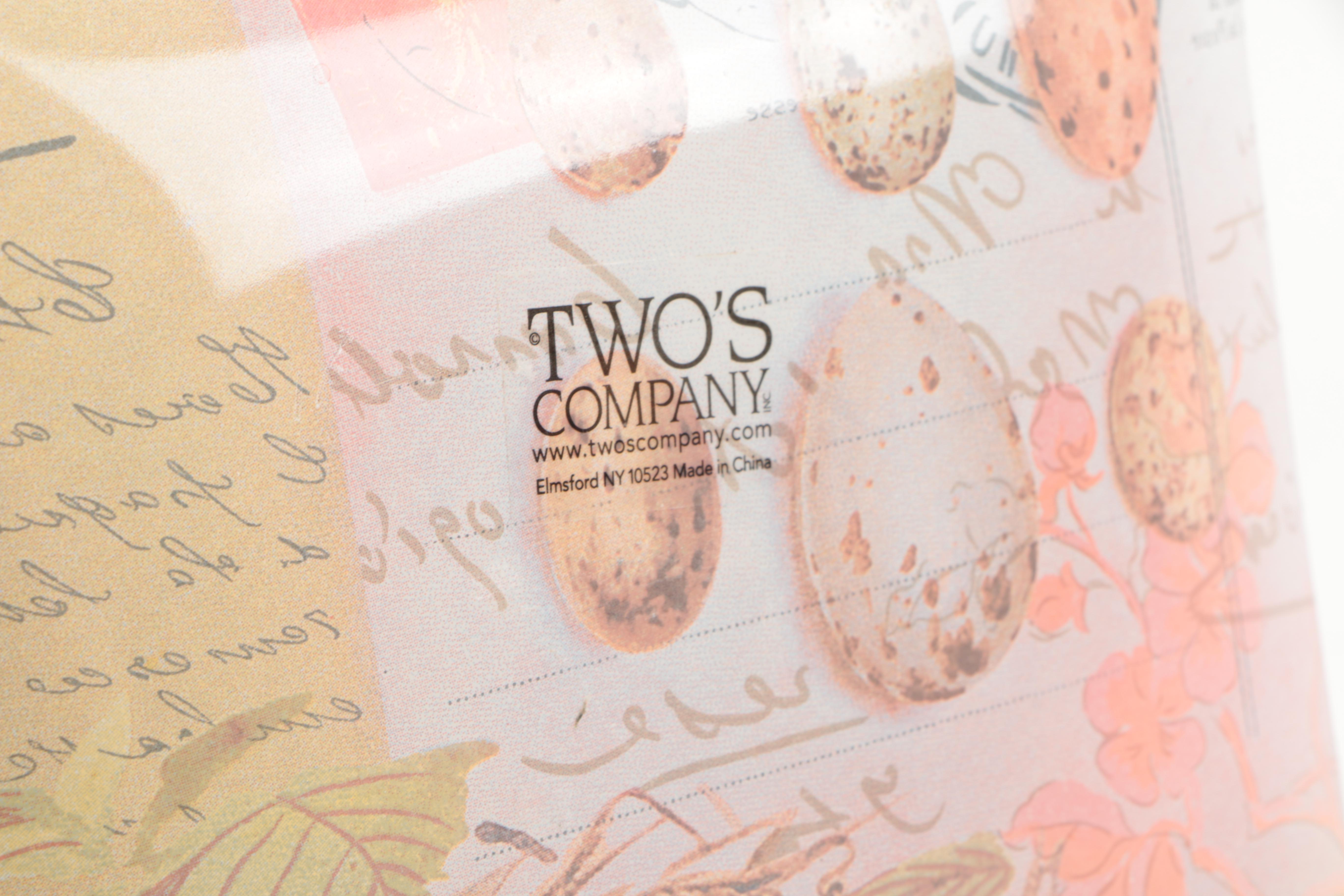 Glass Dishes, Including Val St Lambert, Shrimp Forks and Utensils