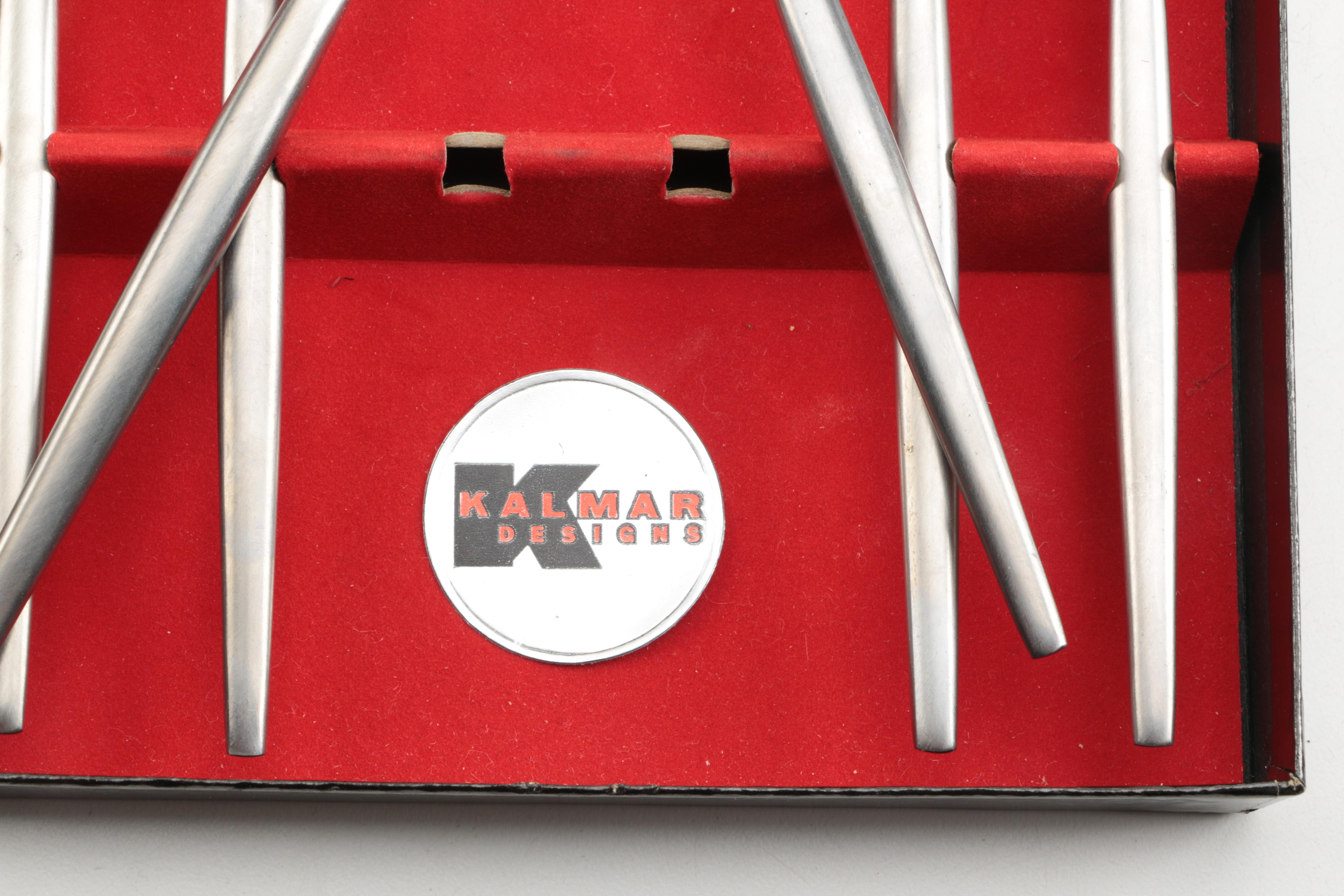 Glass Dishes, Including Val St Lambert, Shrimp Forks and Utensils