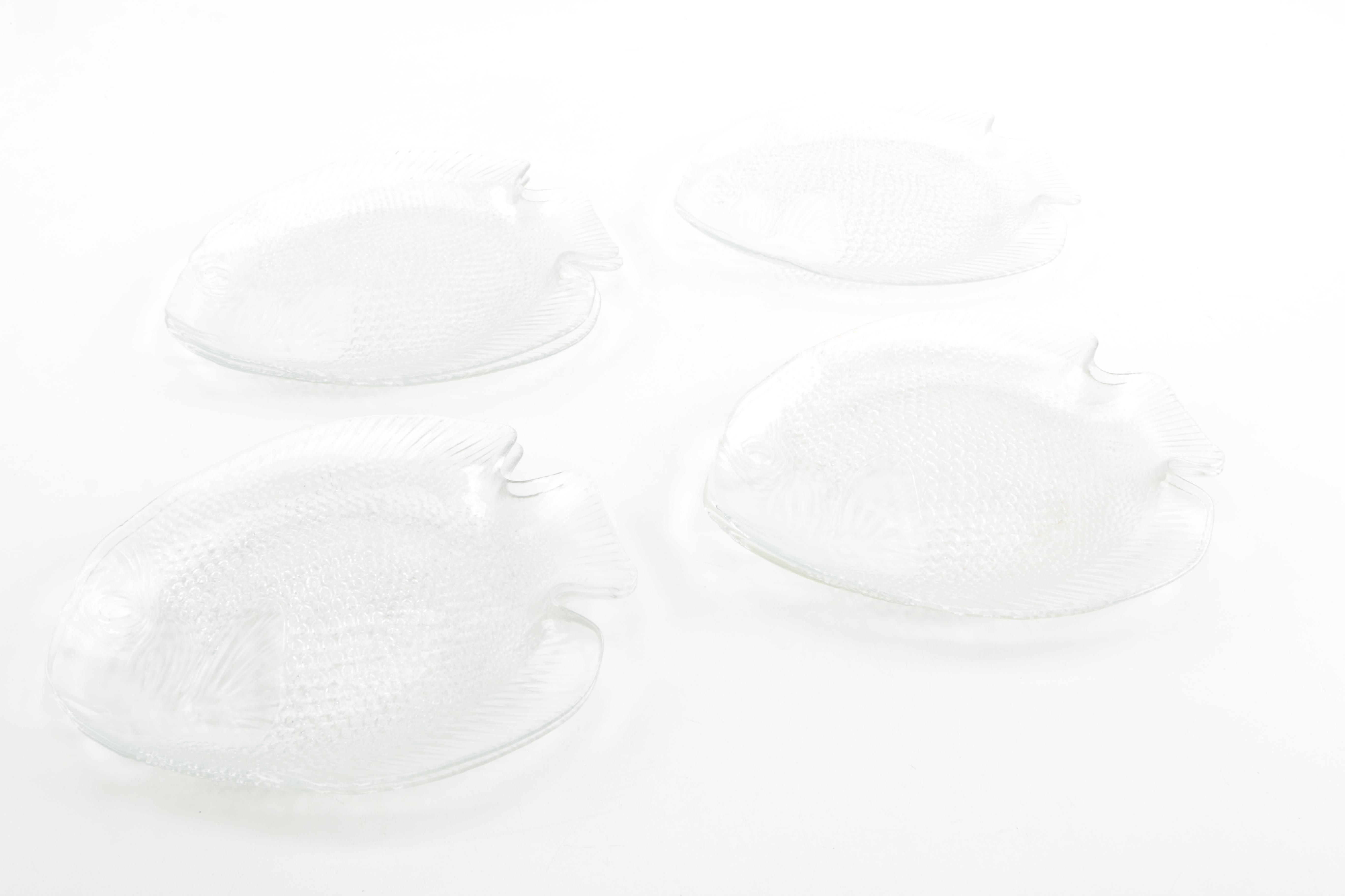 Glass Dishes, Including Val St Lambert, Shrimp Forks and Utensils