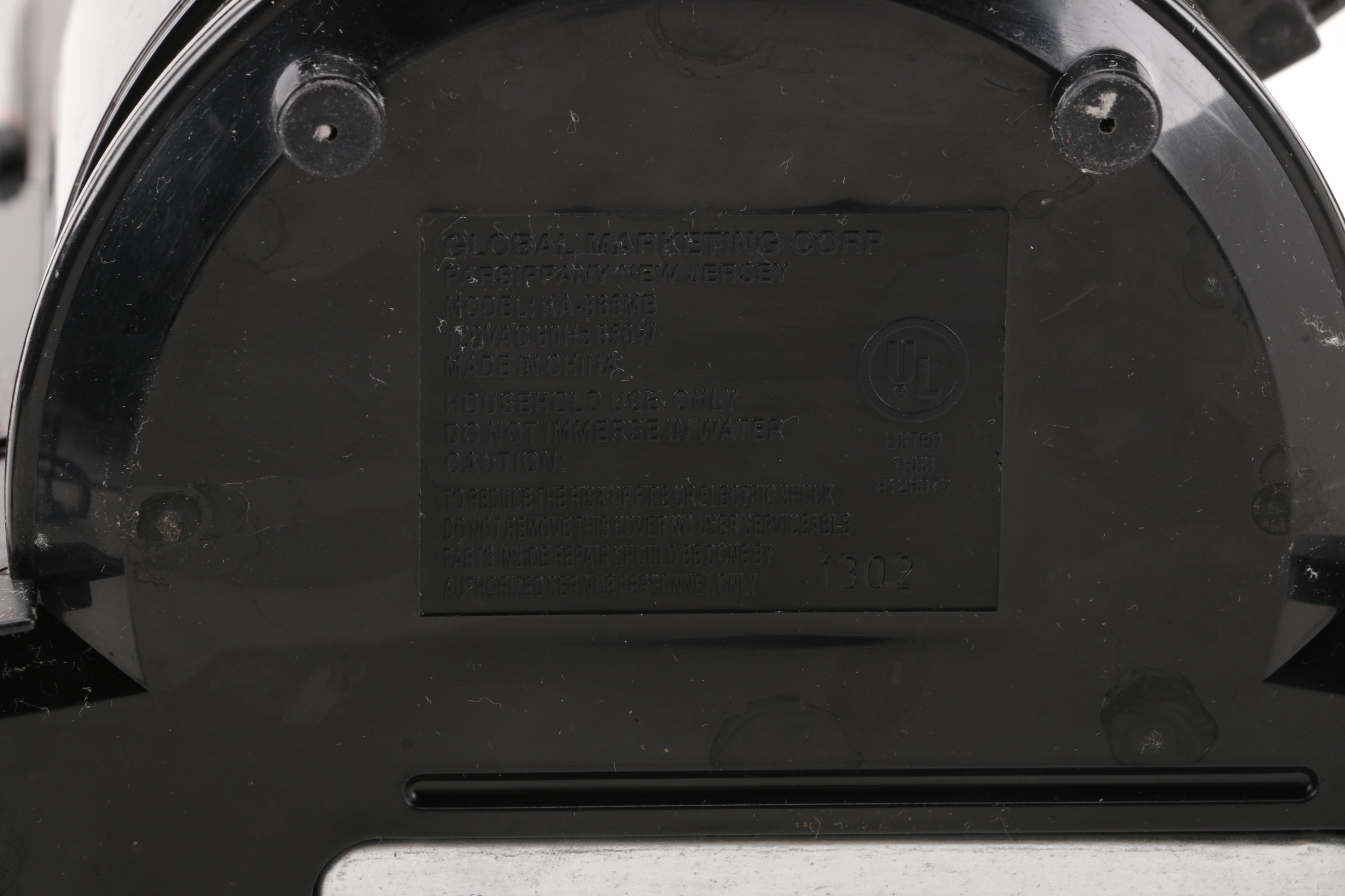 A Gevalia Coffeemaker, A Hamilton Beach Can Opener and a Sunbeam Hand Mixer