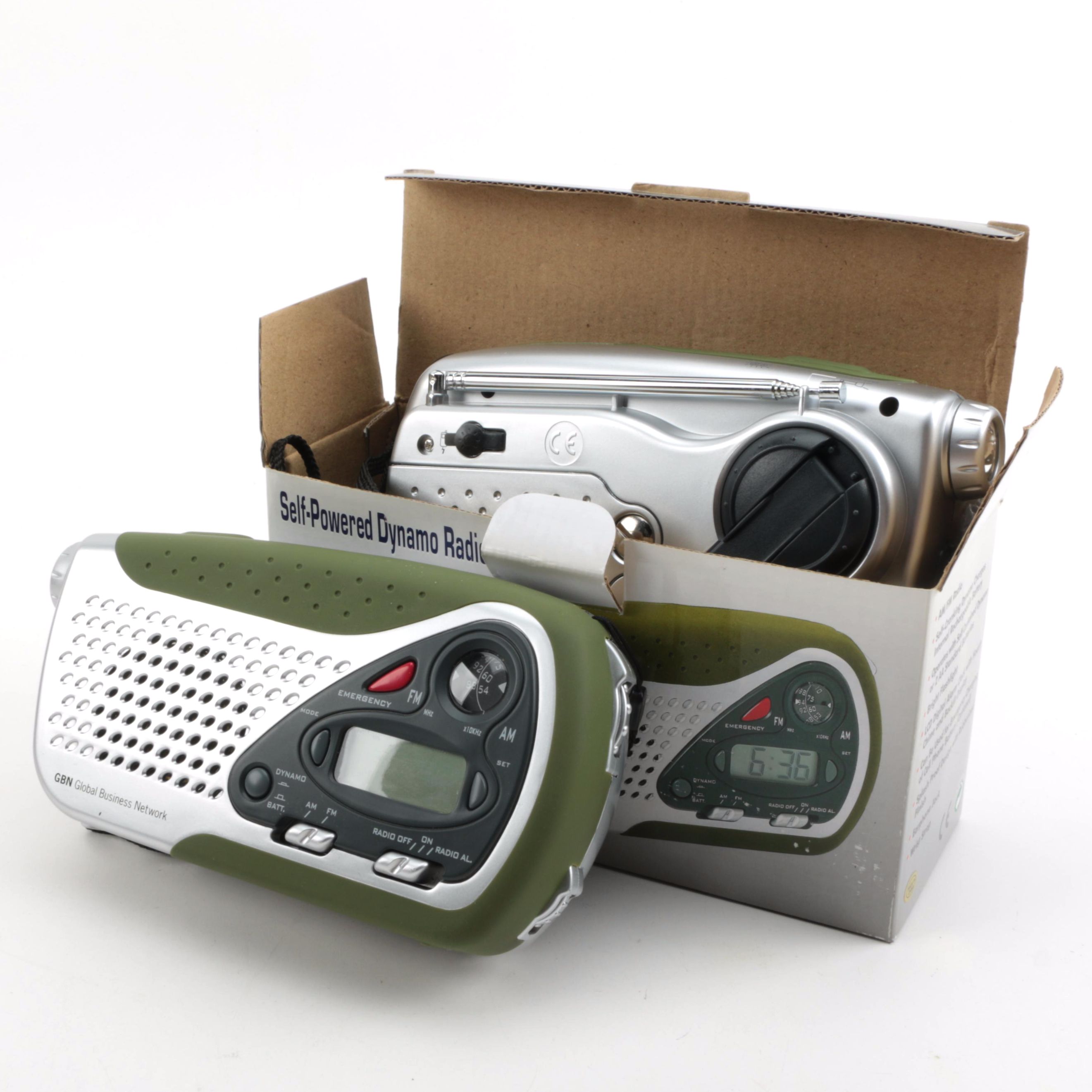 A Pair of Dynamo Emergency Crank Radios