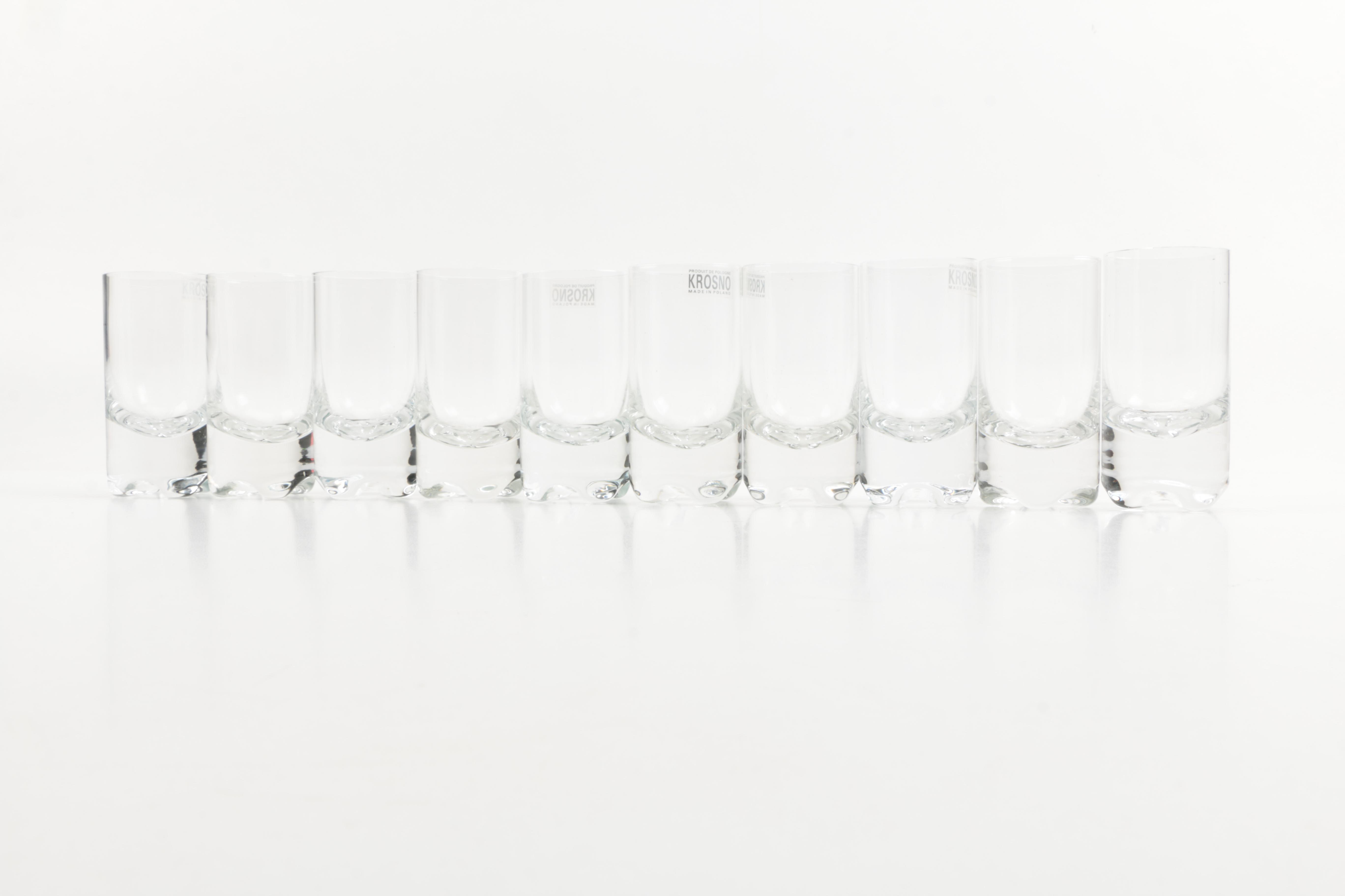 Krosno Rock and Shot Glasses