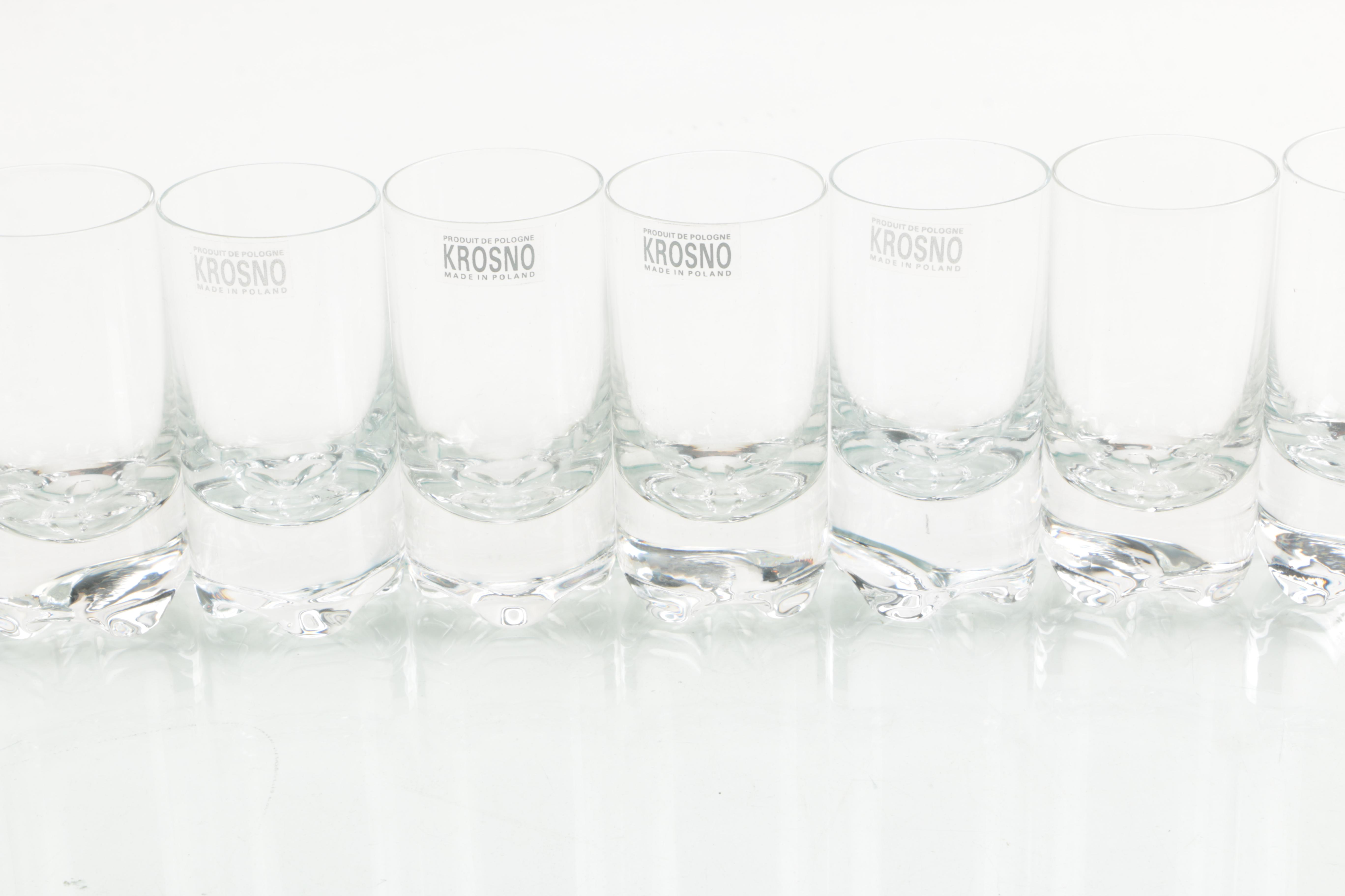 Krosno Rock and Shot Glasses