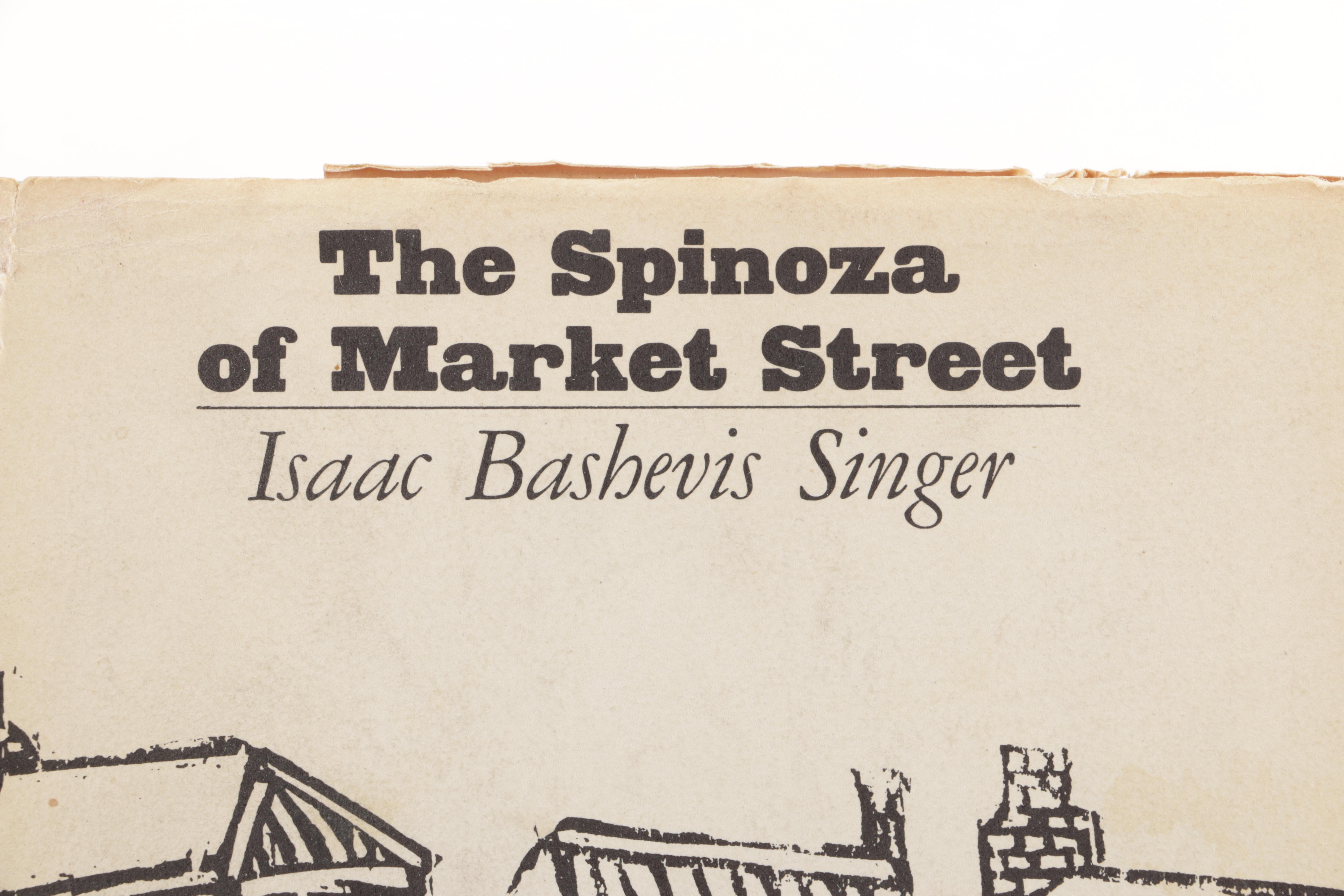 1961 Signed First Edition "The Spinoza of Market Street" by Isaac Bashevis Singer