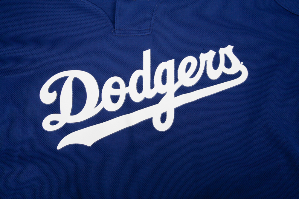 Three Los Angeles Dodgers Baseball Jerseys