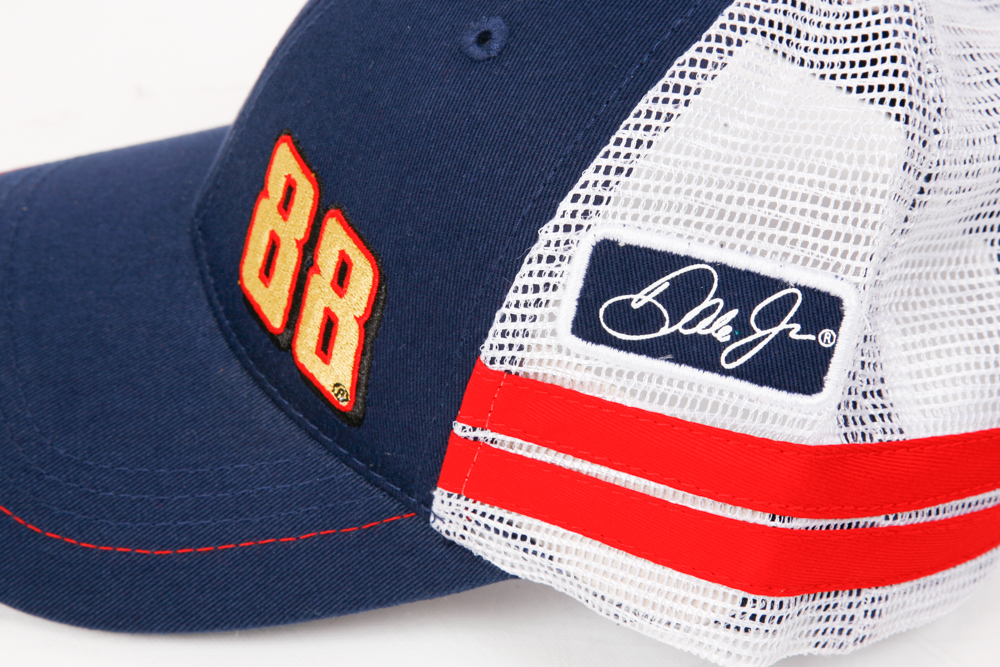 Boxes of Dale Earnhardt and Other NASCAR Related Hats