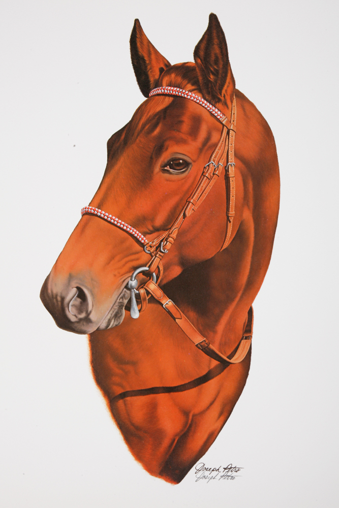 Signed Joseph Petro "Chestnut" Offset Lithographs