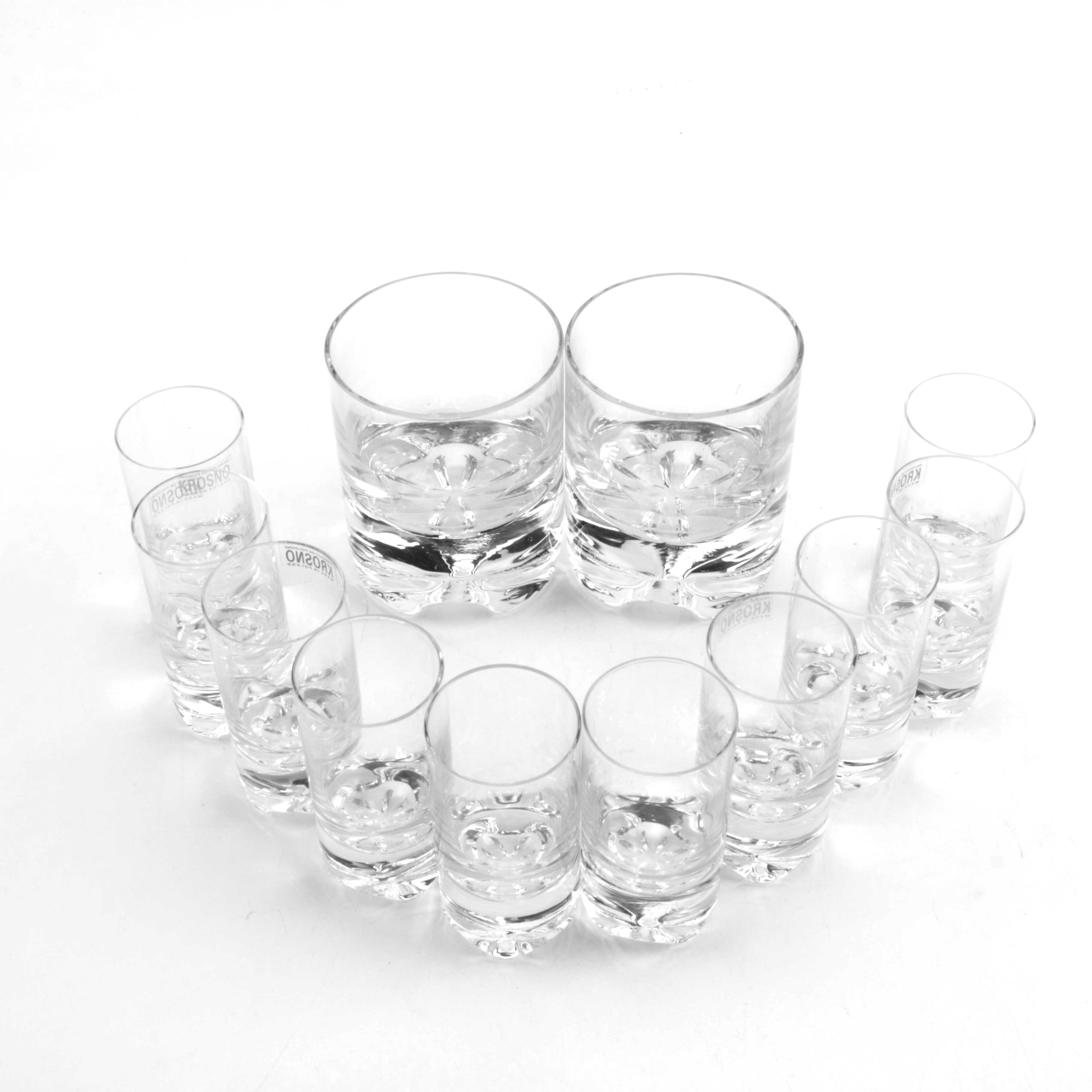 Krosno Rock and Shot Glasses