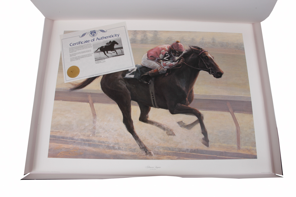 Seven James Crow Offset Lithographs "Afternoon Surprise"