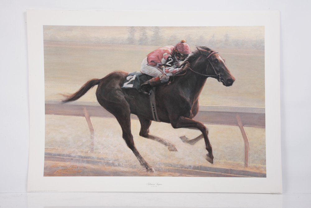 Seven James Crow Offset Lithographs "Afternoon Surprise"