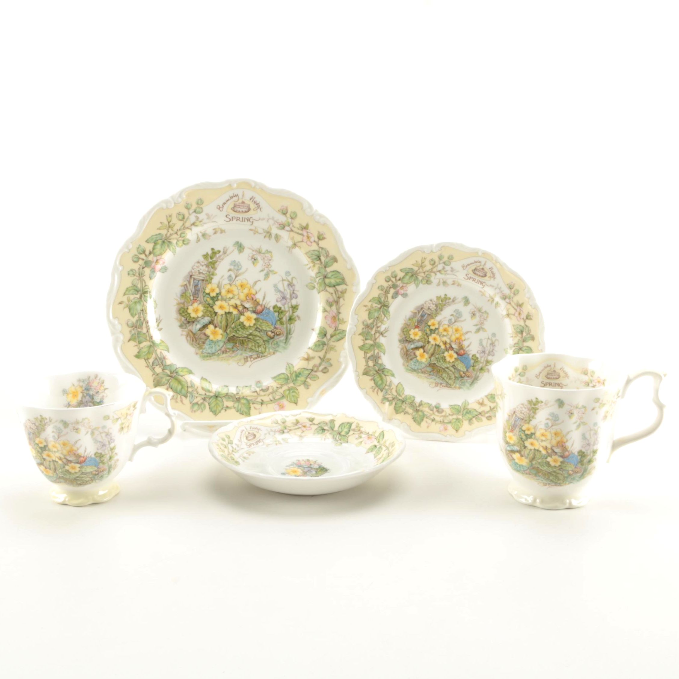 Royal Doulton " Brambly Hedge Spring" Tableware