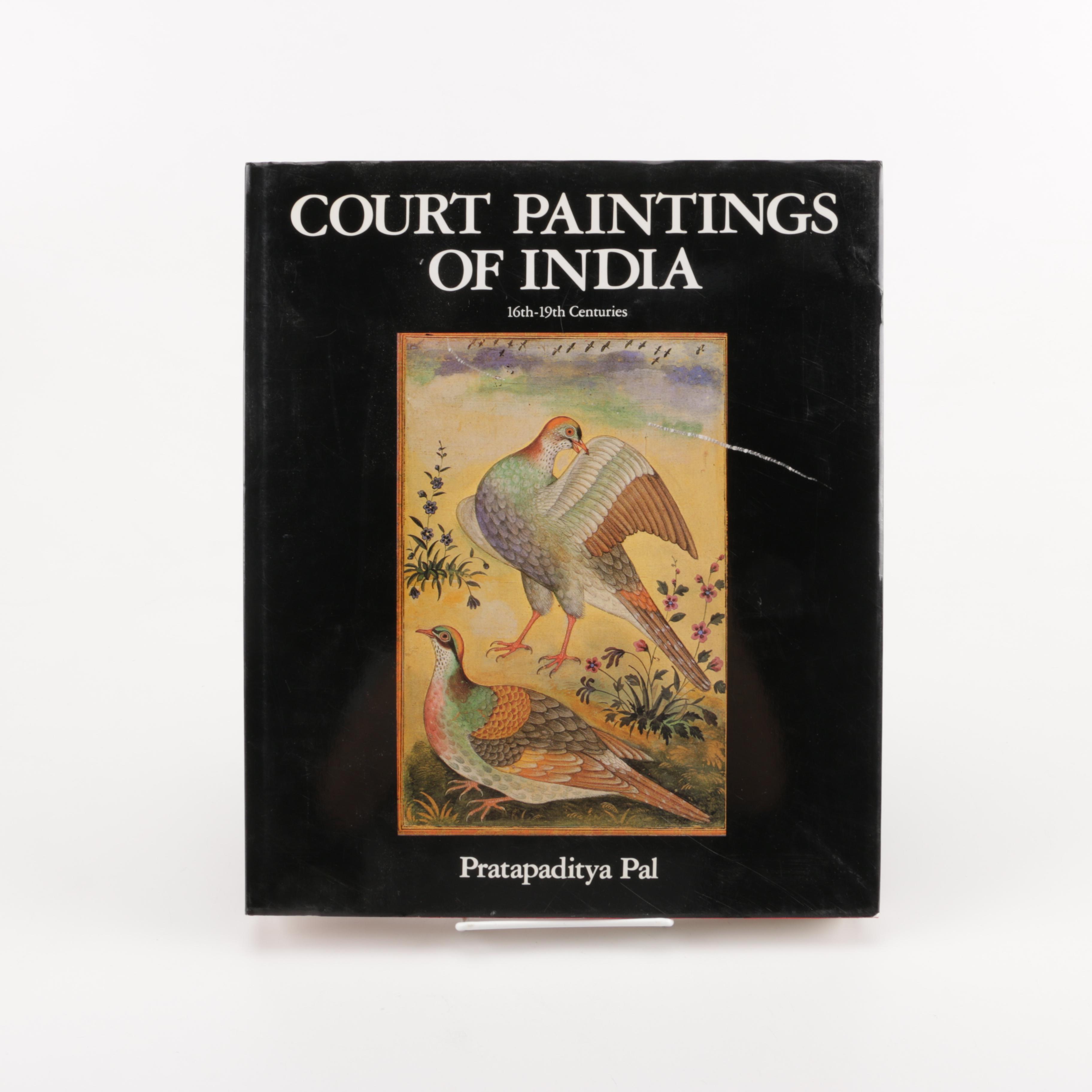 1983 Limited First Edition "Court Paintings of India" by Pratapaditya Pal