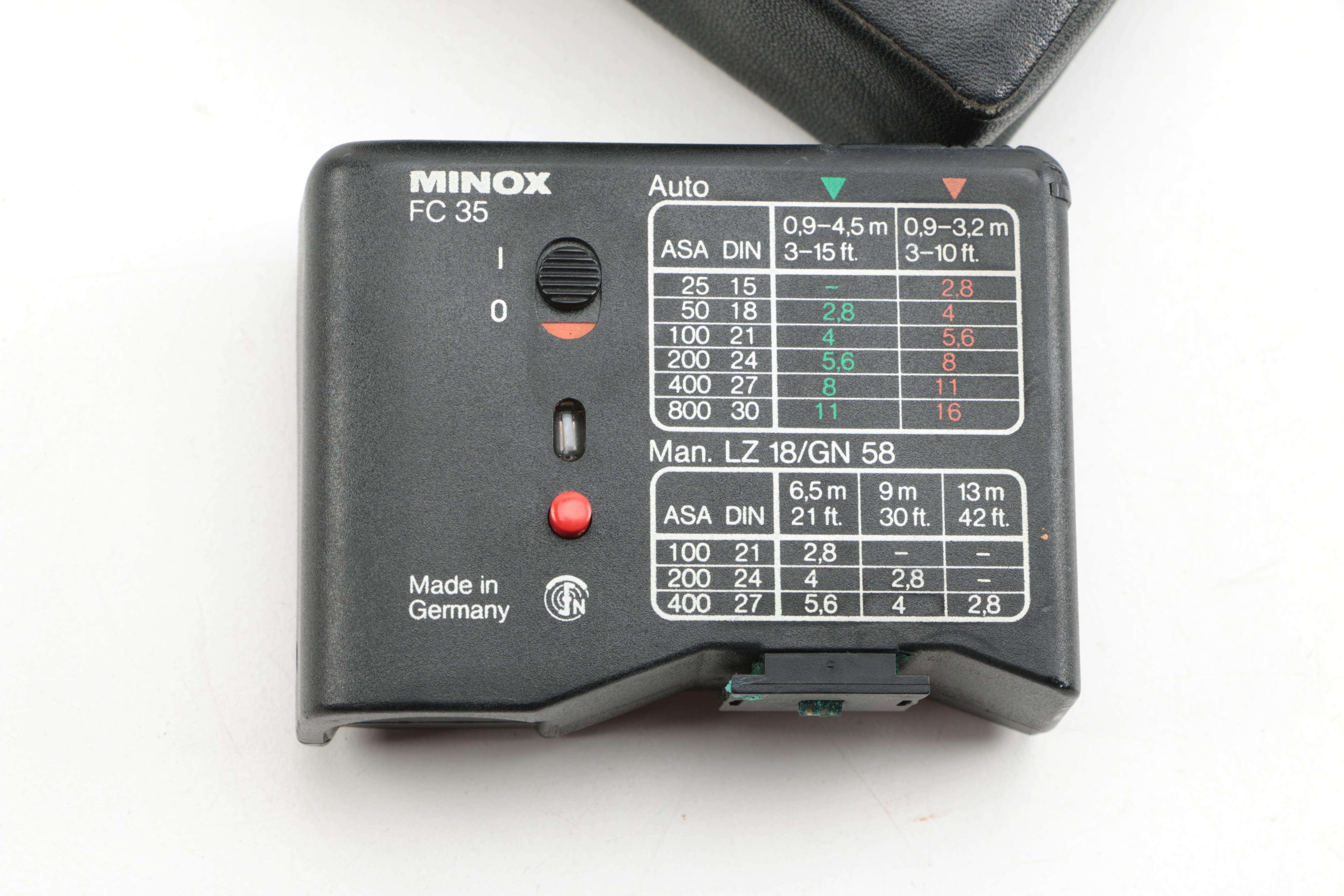 Canon, Pentax and  Minox Cameras With Accessories