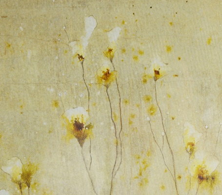 Peter Kuttner "First Light I" Botanical Offset Lithograph