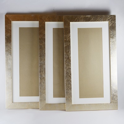 Gold Tone Foil Wall Frames