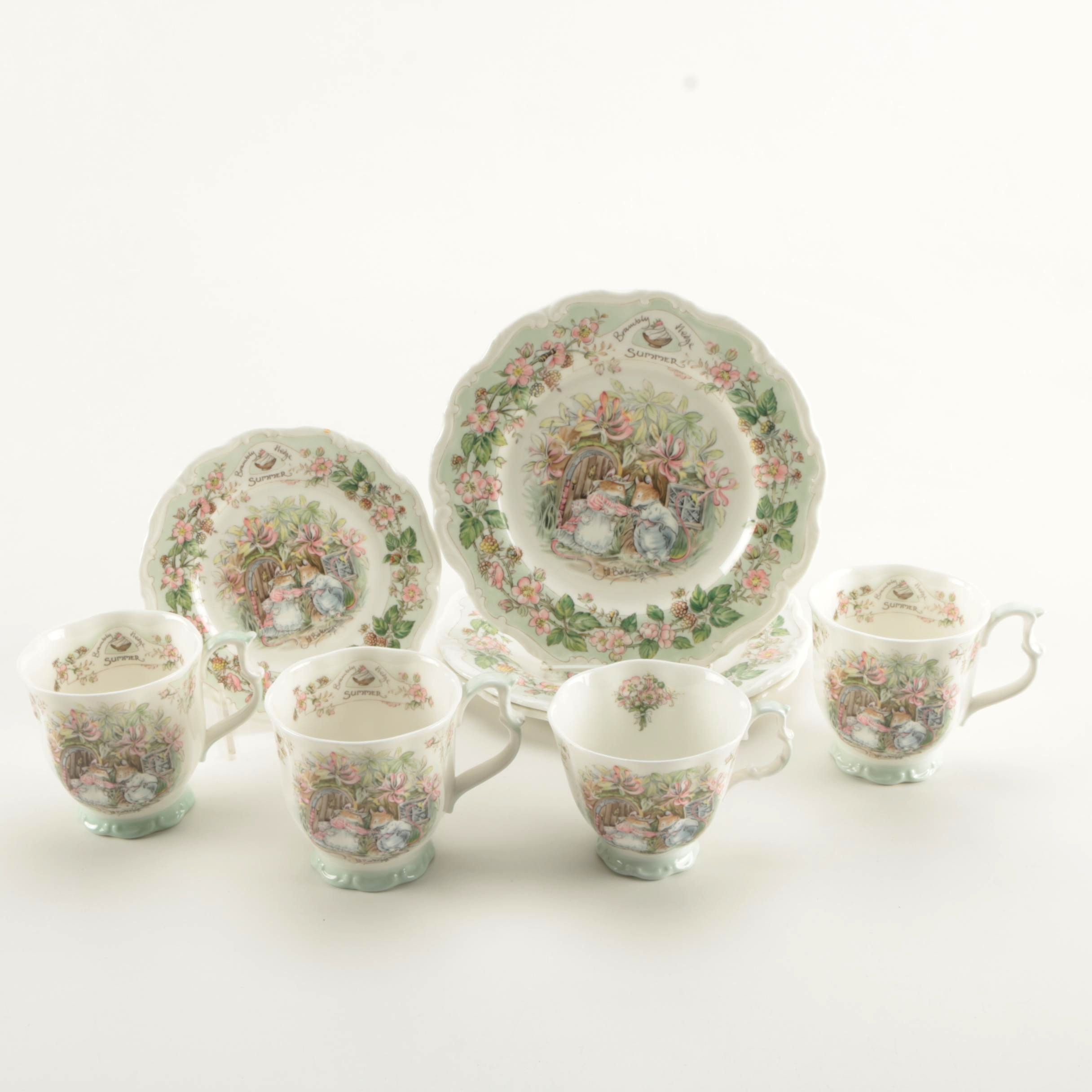 Royal Doulton "Brambly Hedge Summer" Tableware