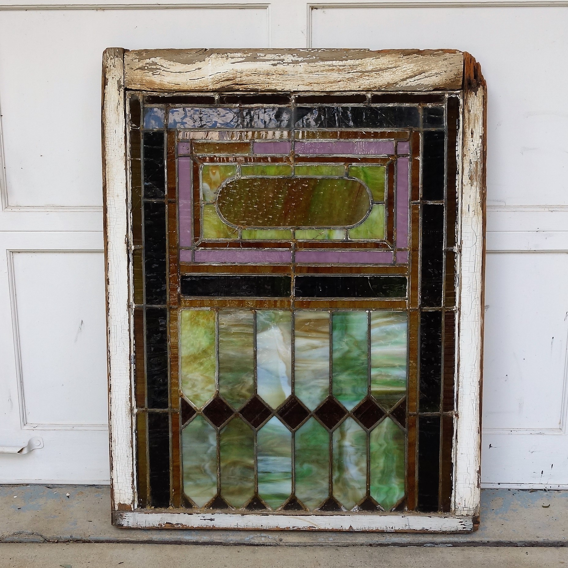 20th Century Stained Glass Chruch Window