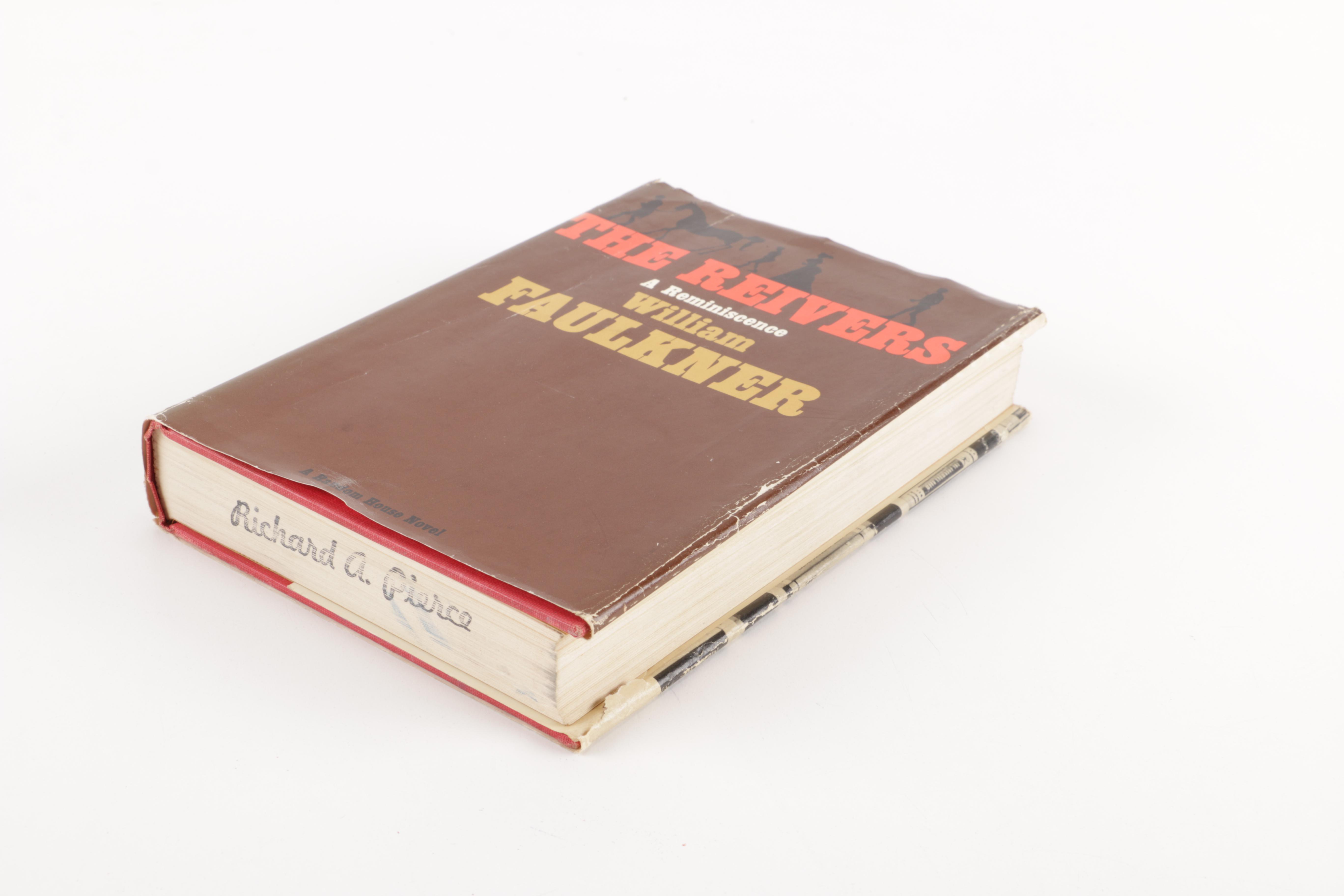 1962 First Edition "The Reivers" by William Faulkner