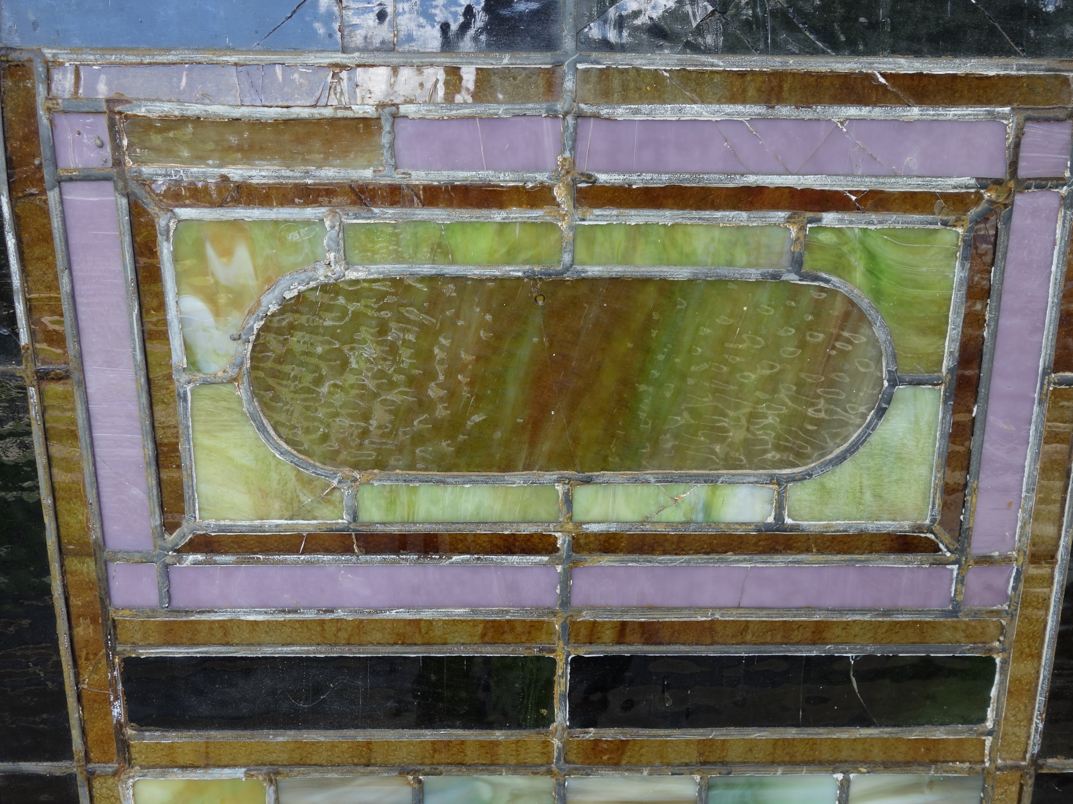 20th Century Stained Glass Chruch Window