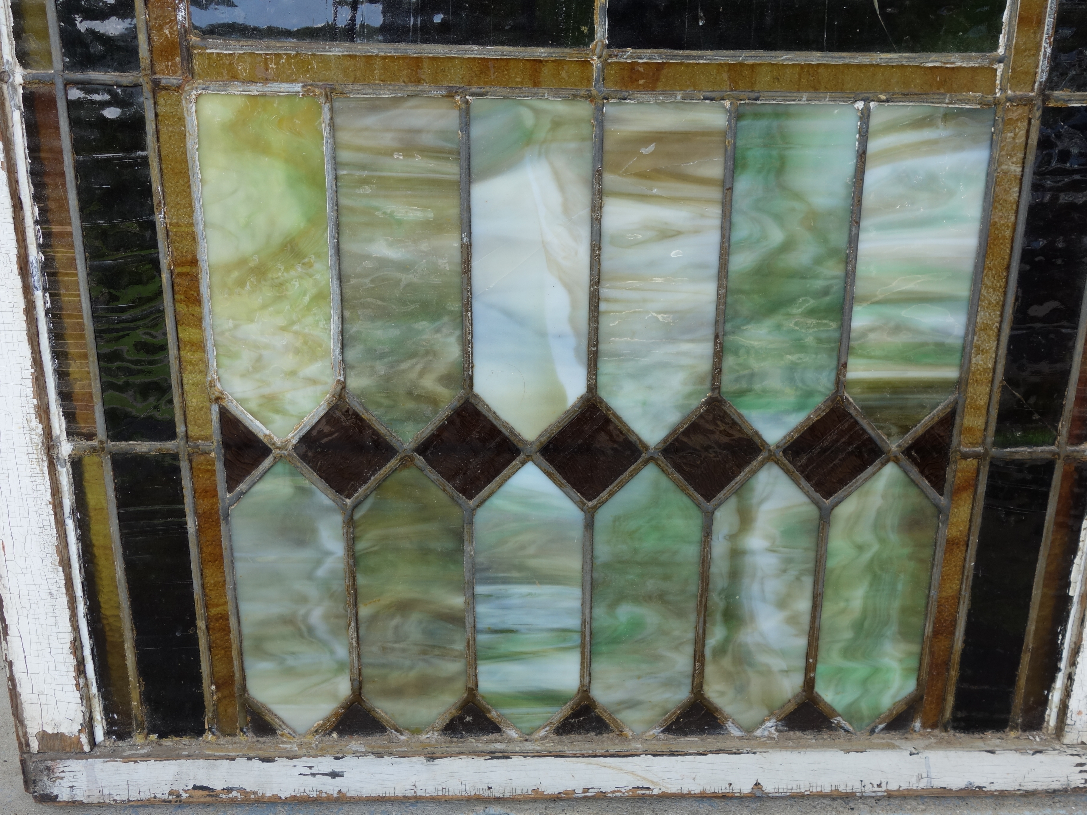 20th Century Stained Glass Chruch Window