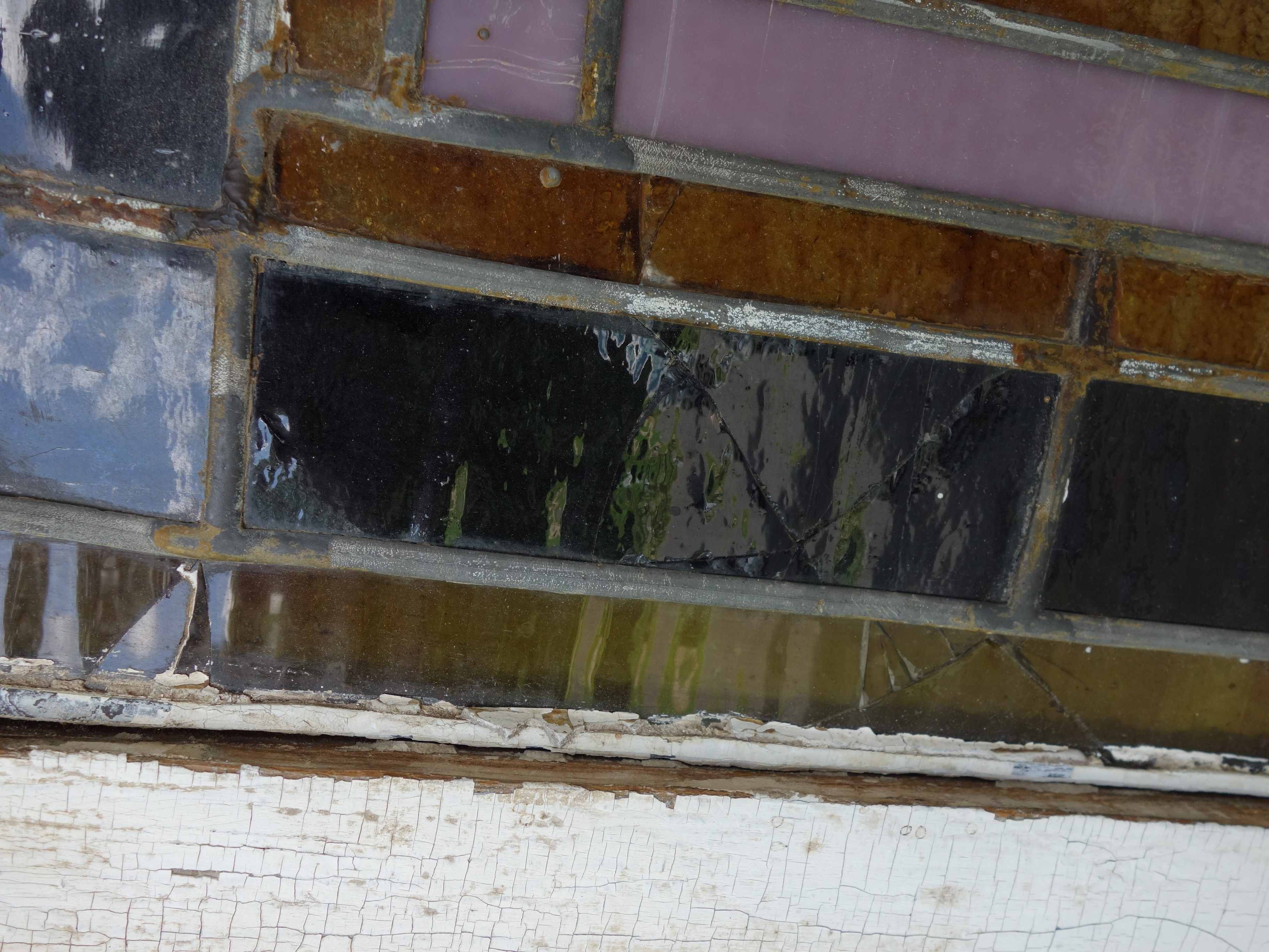 20th Century Stained Glass Chruch Window