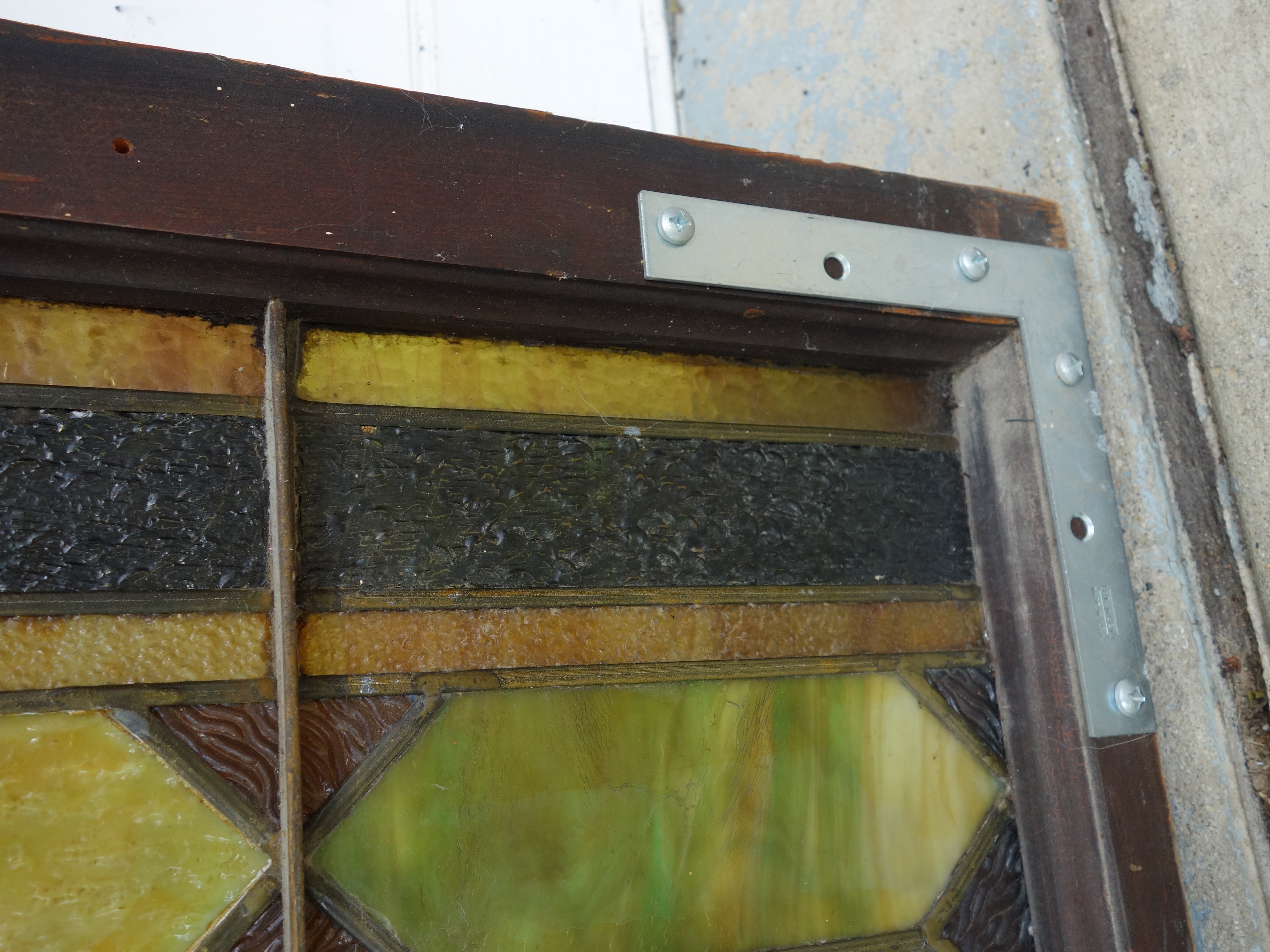 20th Century Stained Glass Chruch Window