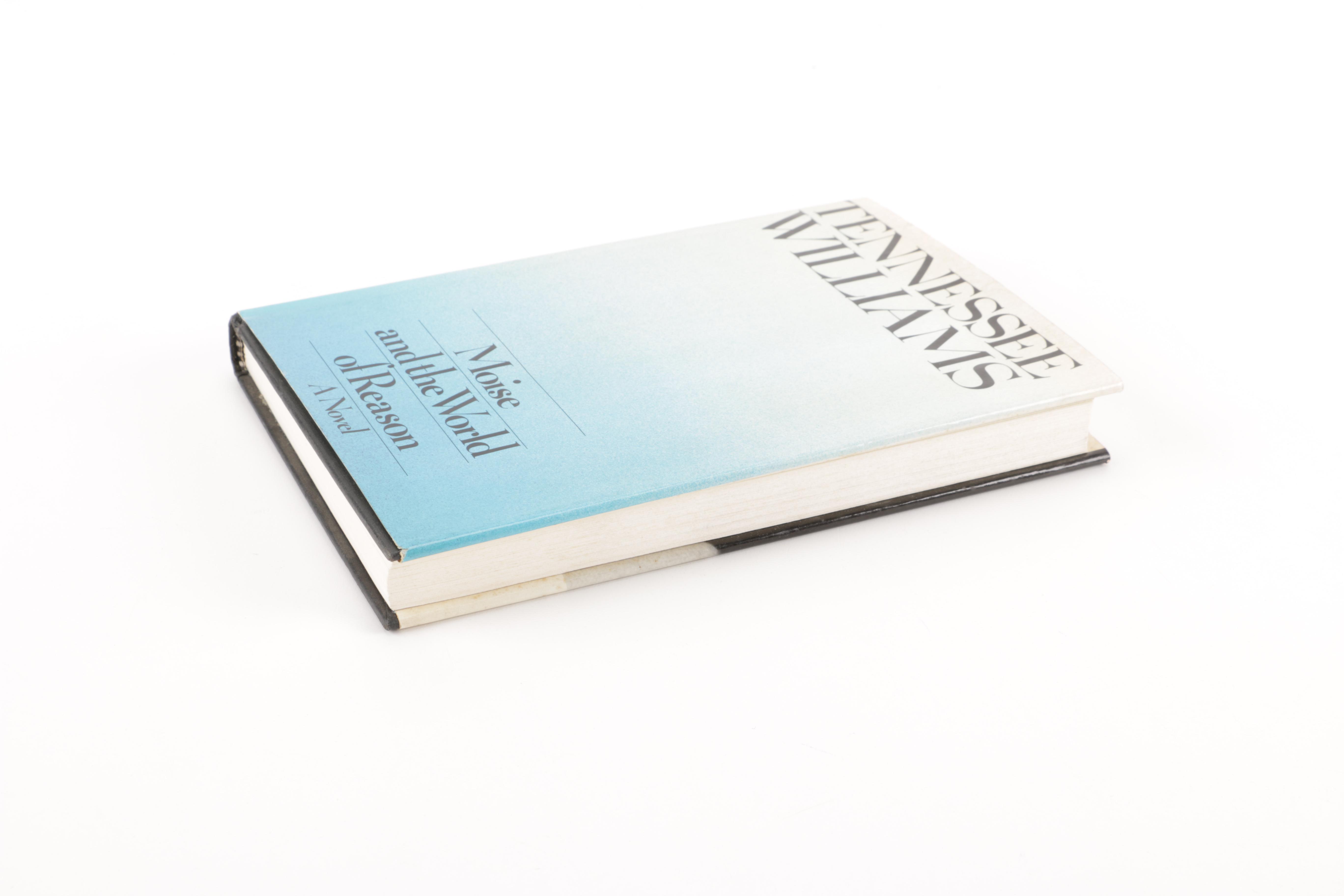 1975 First Edition "Moise and the World of Reason" by Tennessee Williams